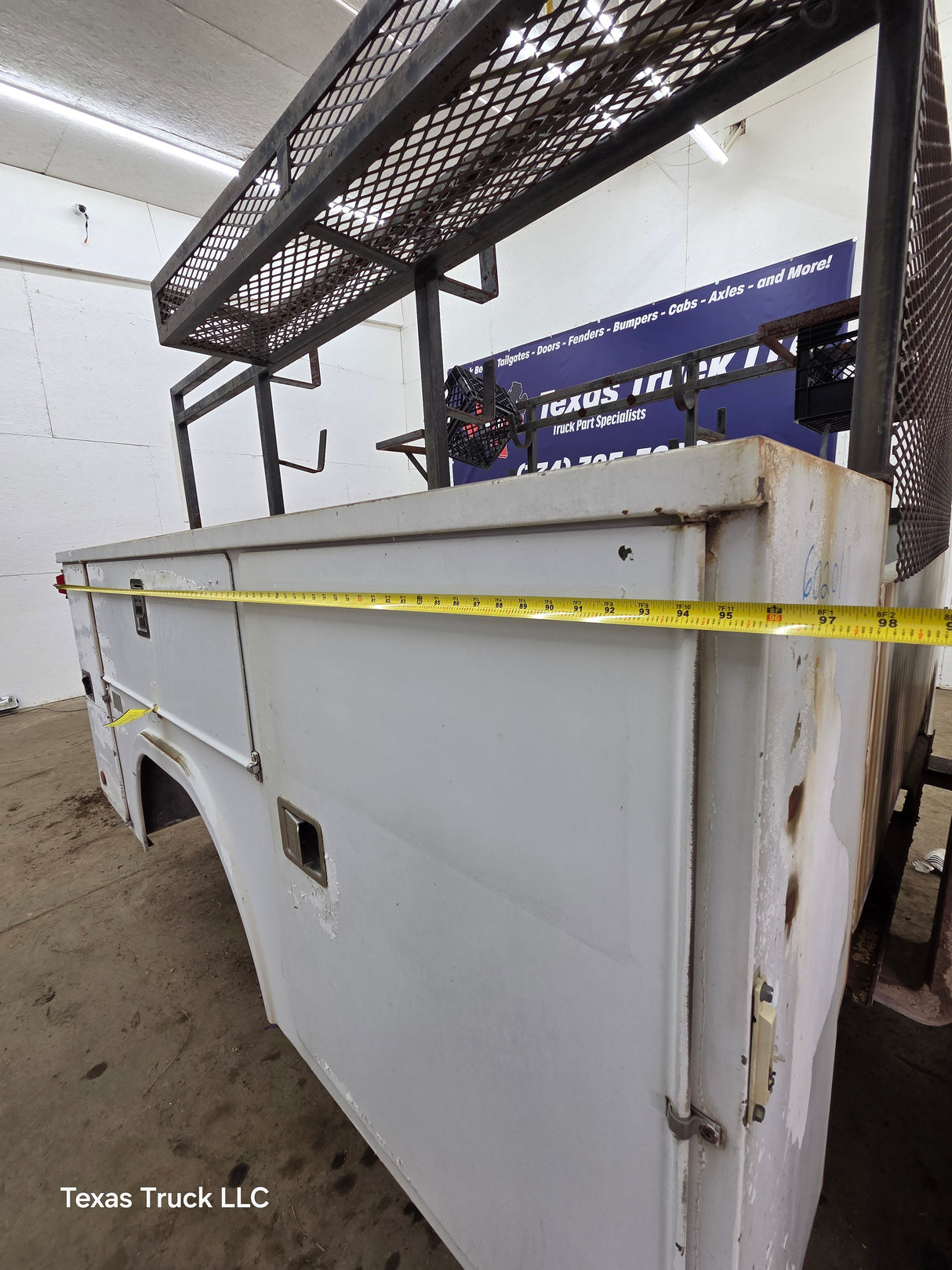 8' Steel Utility Service Body Truck Dually Utility Bed Universal