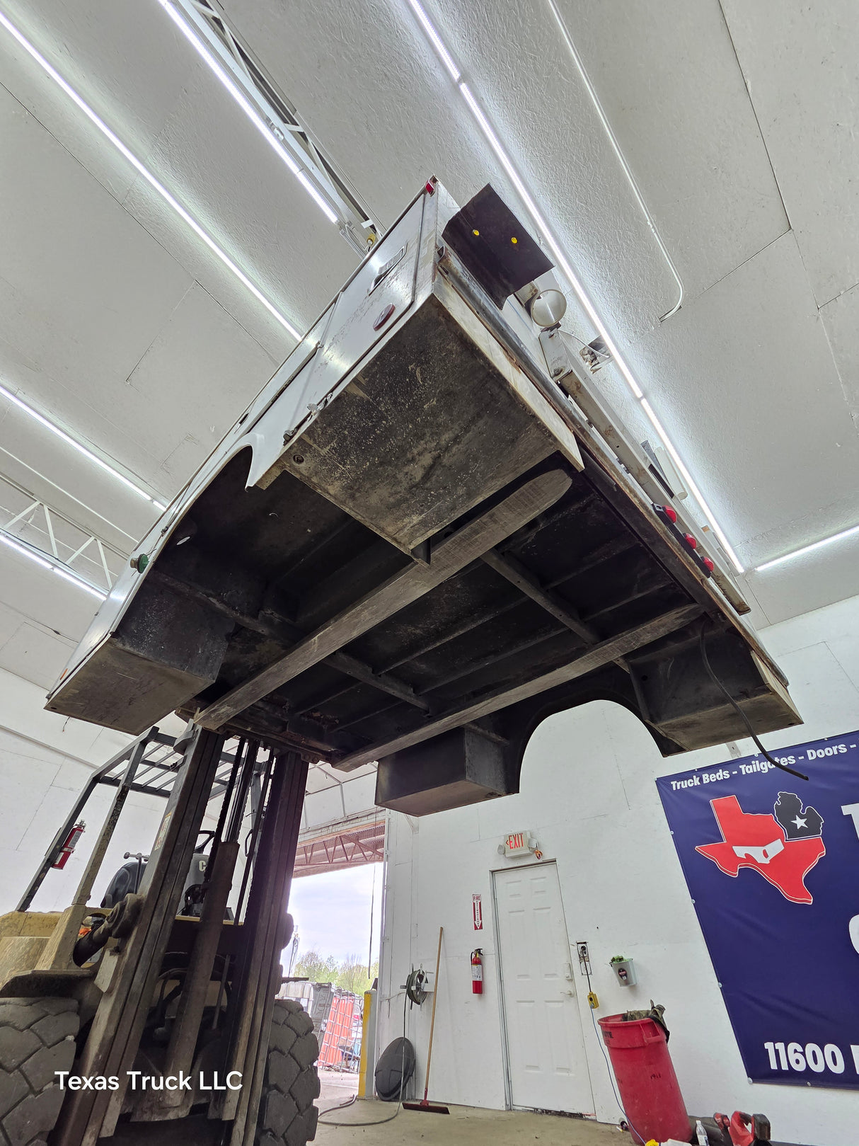 8' Steel Utility Service Body Truck Dually Utility Bed Universal
