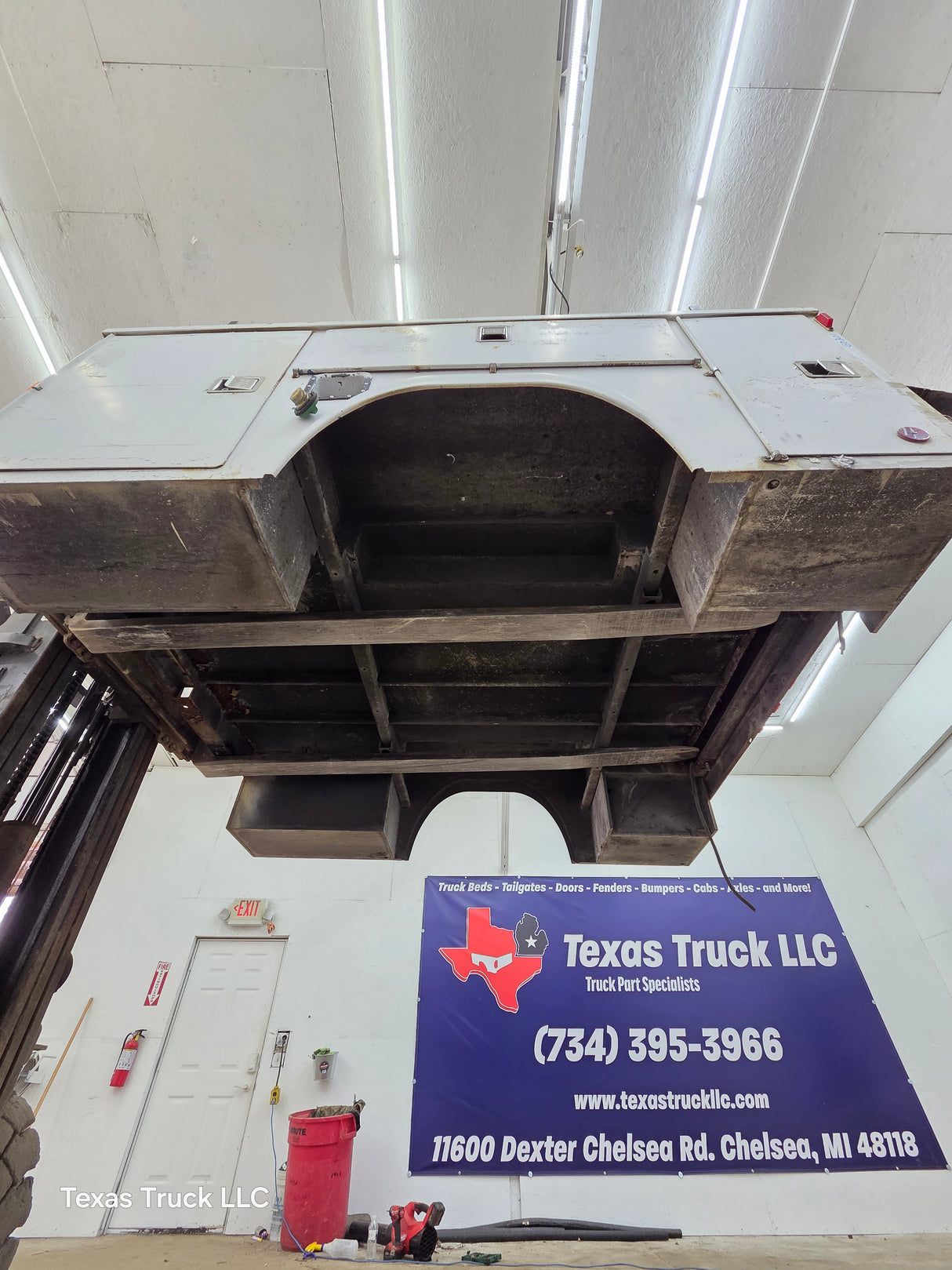 8' Steel Utility Service Body Truck Dually Utility Bed Universal