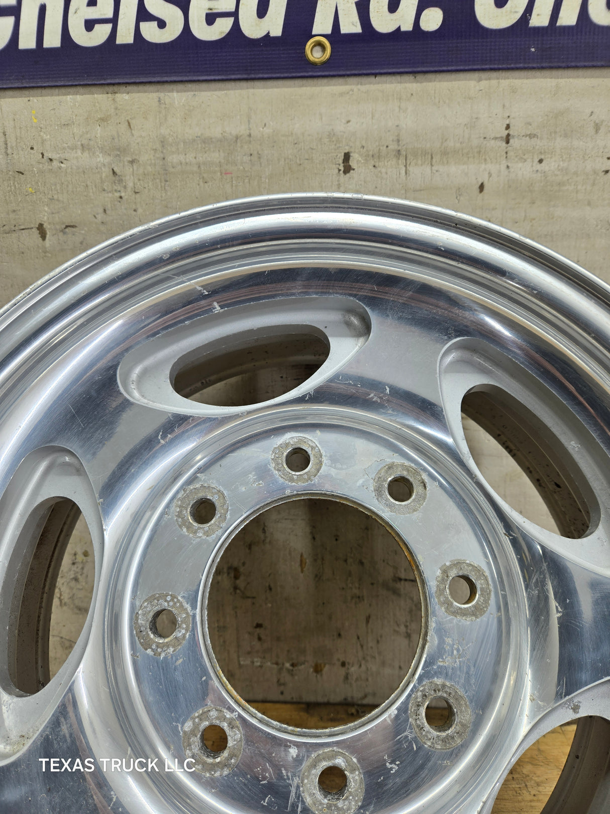 1999-2004 Ford F250 F350 Super Duty Excursion 16 x 7" Polished Aluminum Wheel Rim 8 x 170