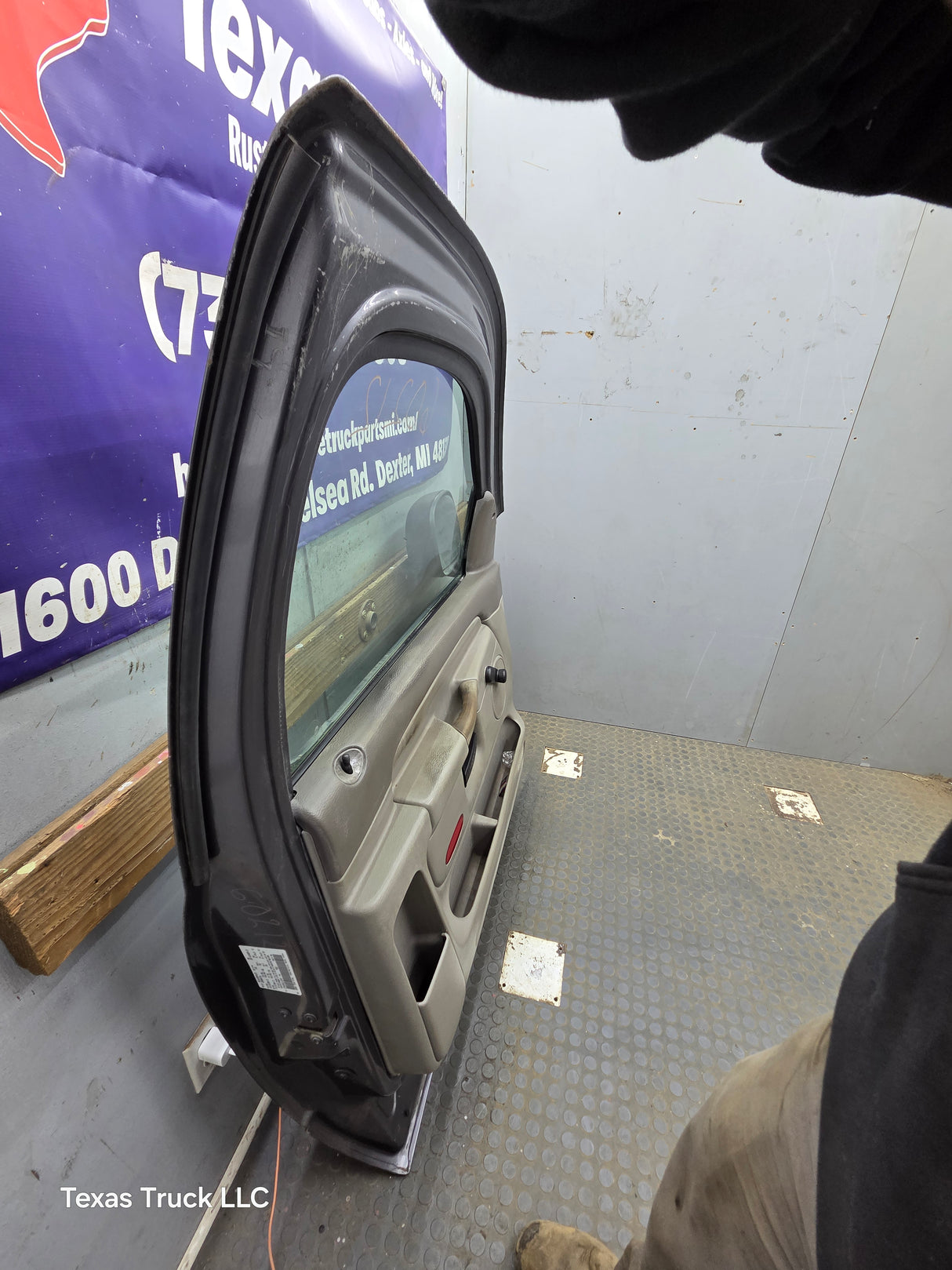 2003-2008 Dodge Ram 3rd Gen Driver Side Front Quad Cab Crew Cab Door 1500 2500 3500 4500 5500 - Gray