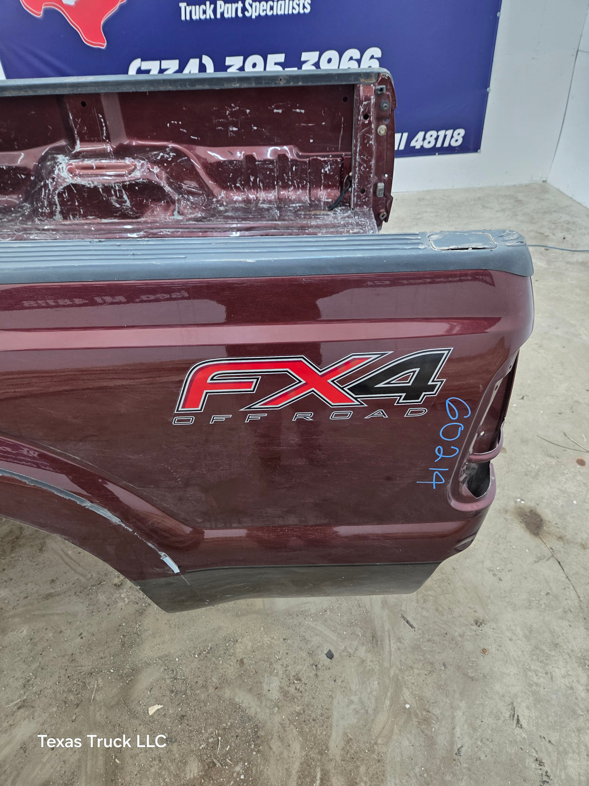 2011-2016 Ford F250 F350 Super Duty 8' Long Truck Bed