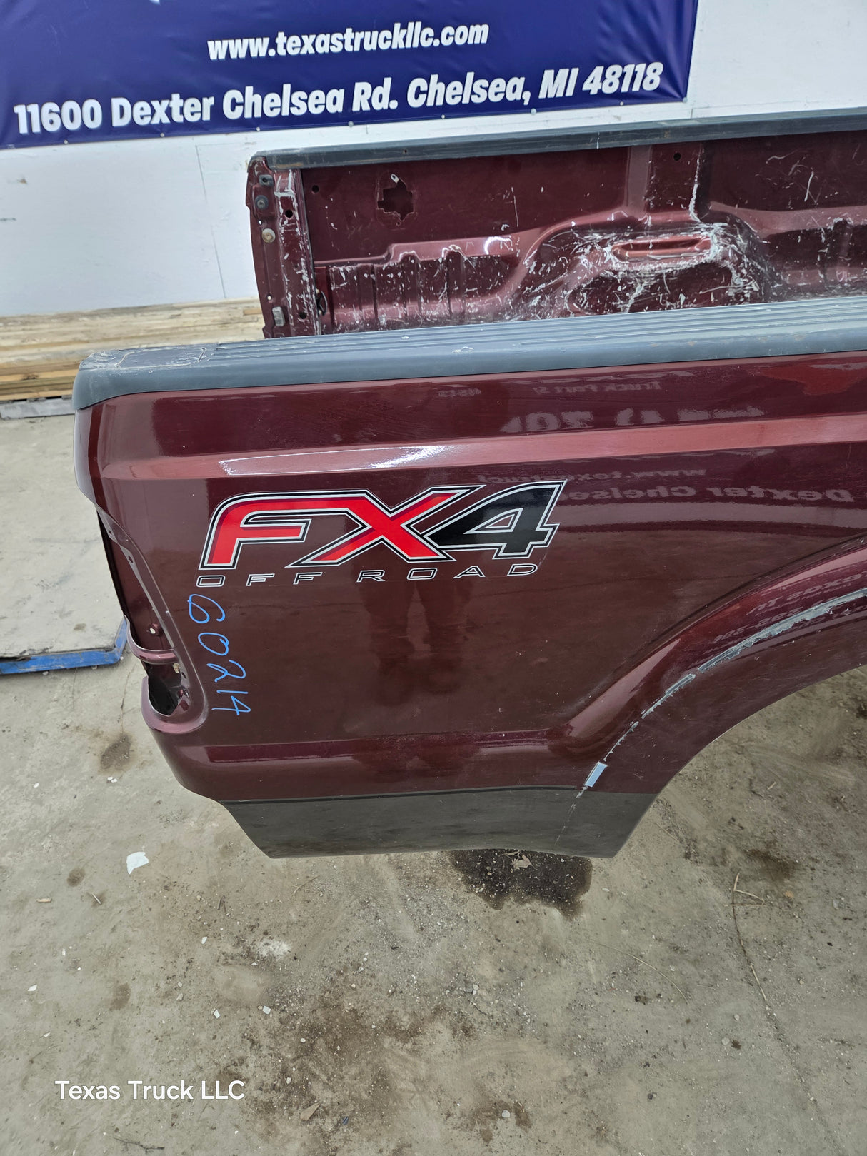 2011-2016 Ford F250 F350 Super Duty 8' Long Truck Bed