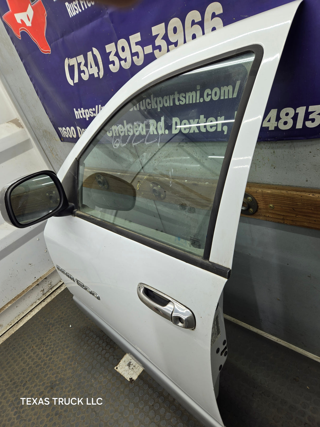 2003-2008 Dodge Ram 3rd Gen Driver Side Front Quad Cab Crew Cab Door 1500 2500 3500 4500 5500 - White