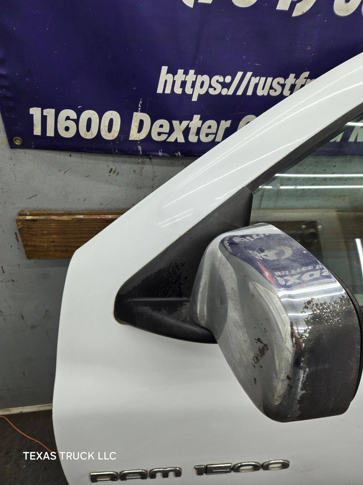 2003-2008 Dodge Ram 3rd Gen Driver Side Front Quad Cab Crew Cab Door 1500 2500 3500 4500 5500 - White
