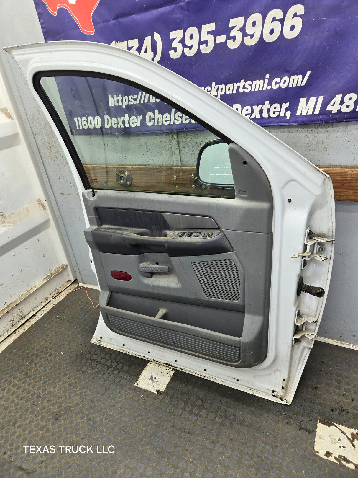 2003-2008 Dodge Ram 3rd Gen Driver Side Front Quad Cab Crew Cab Door 1500 2500 3500 4500 5500 - White