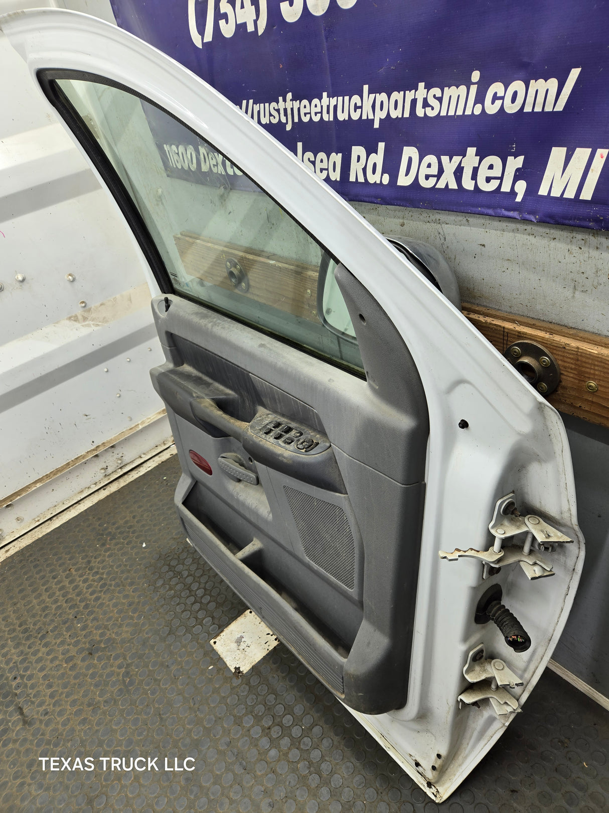 2003-2008 Dodge Ram 3rd Gen Driver Side Front Quad Cab Crew Cab Door 1500 2500 3500 4500 5500 - White