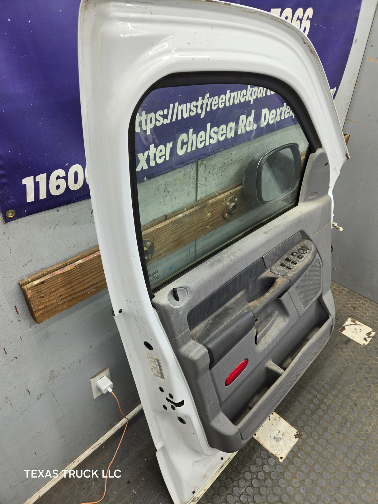 2003-2008 Dodge Ram 3rd Gen Driver Side Front Quad Cab Crew Cab Door 1500 2500 3500 4500 5500 - White