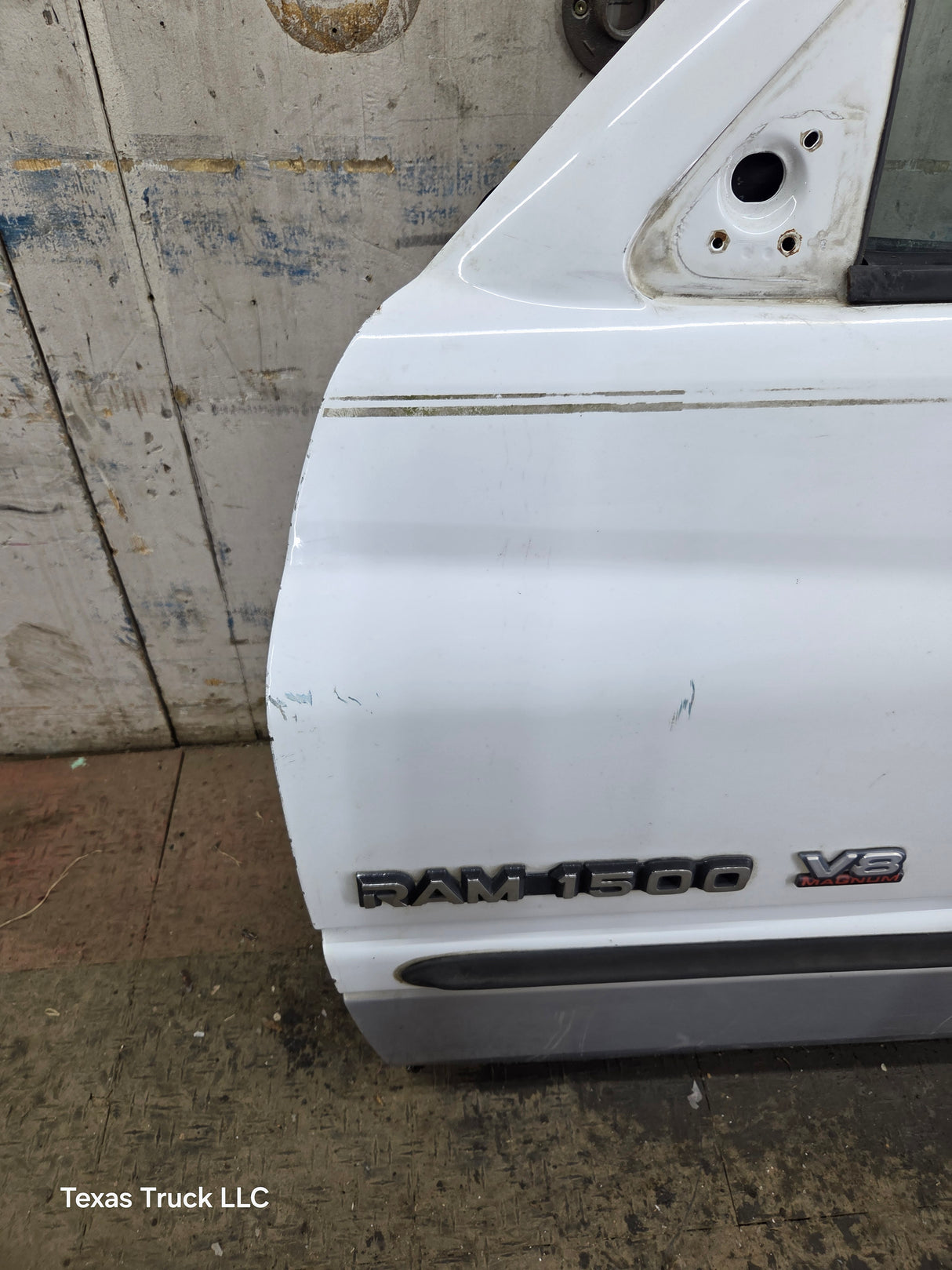 1994-2002 Dodge Ram 2nd Gen LH Driver Side Front Door Regular Cab / 2 Door Ext Cab 1500 2500 3500 ROUND CORNER