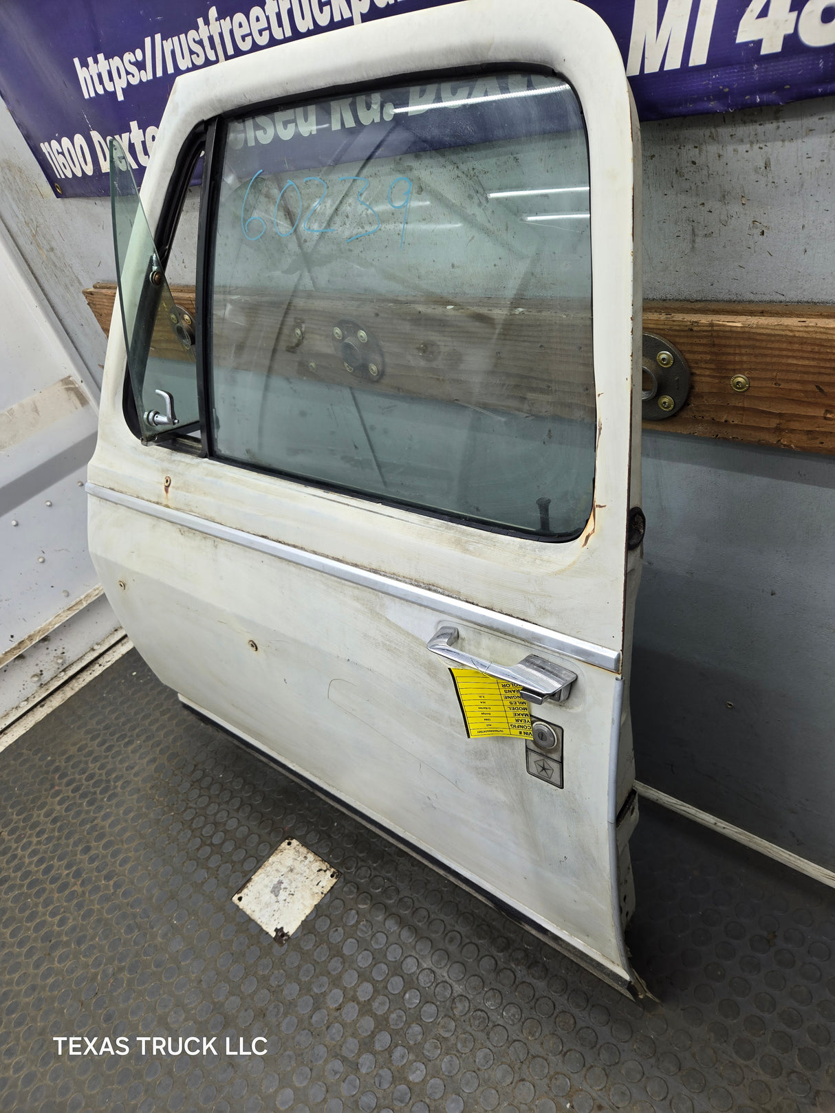 1981-1984 Dodge Ram First Gen LH Driver Side Front Door
