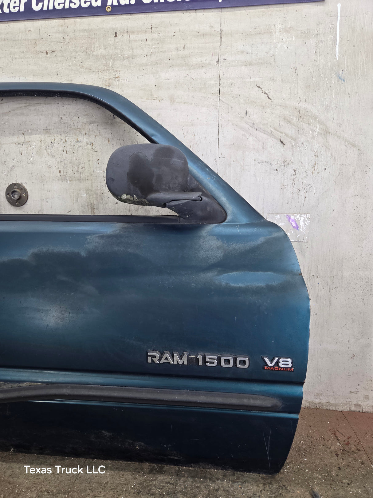 1994-2002 Dodge Ram 2nd Gen RH Passenger Side Front Door Regular Cab / 2 Door Ext Cab 1500 2500 3500 ROUND CORNER