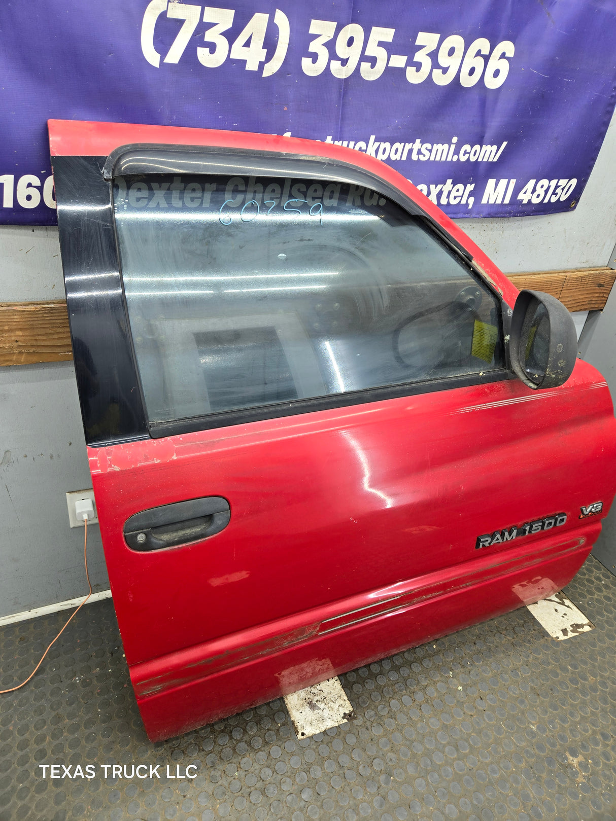 1994-2002 Dodge Ram 2nd Gen Quad Cab 4 Door Square Corner RH Passenger Door