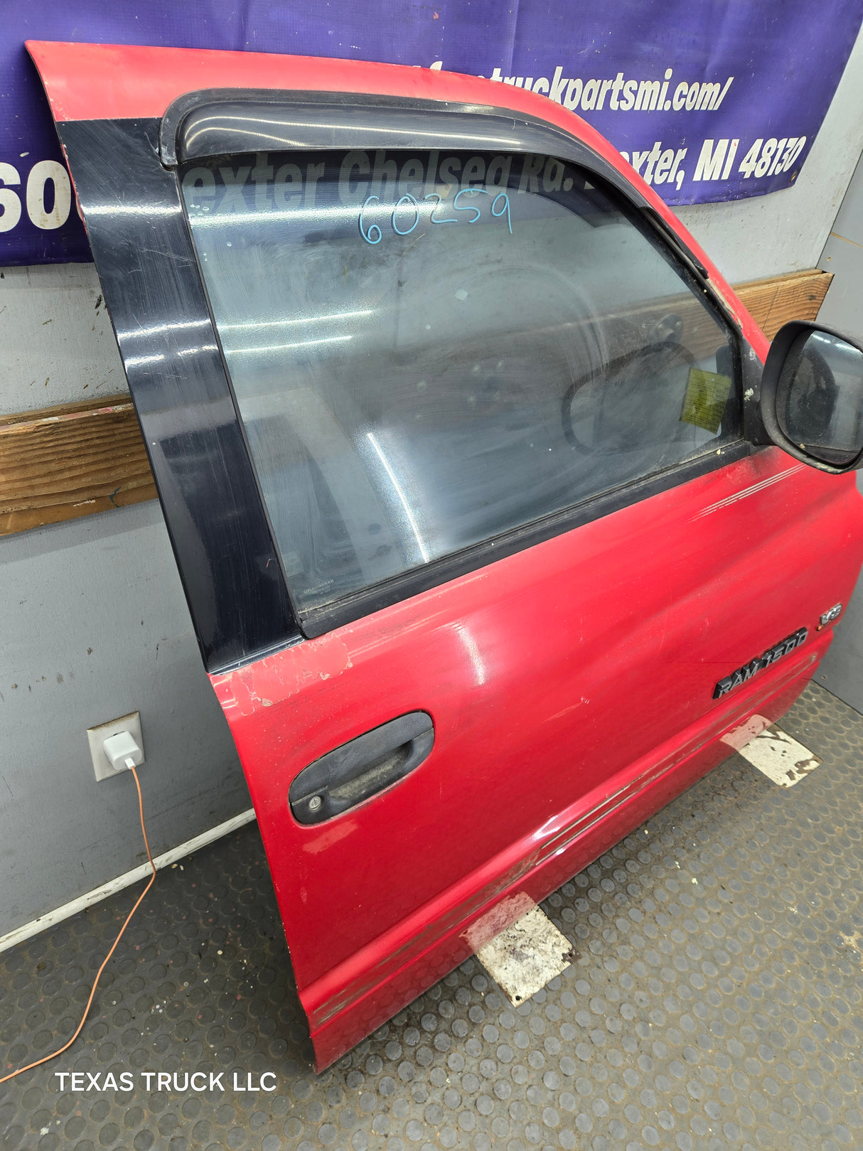 1994-2002 Dodge Ram 2nd Gen Quad Cab 4 Door Square Corner RH Passenger Door