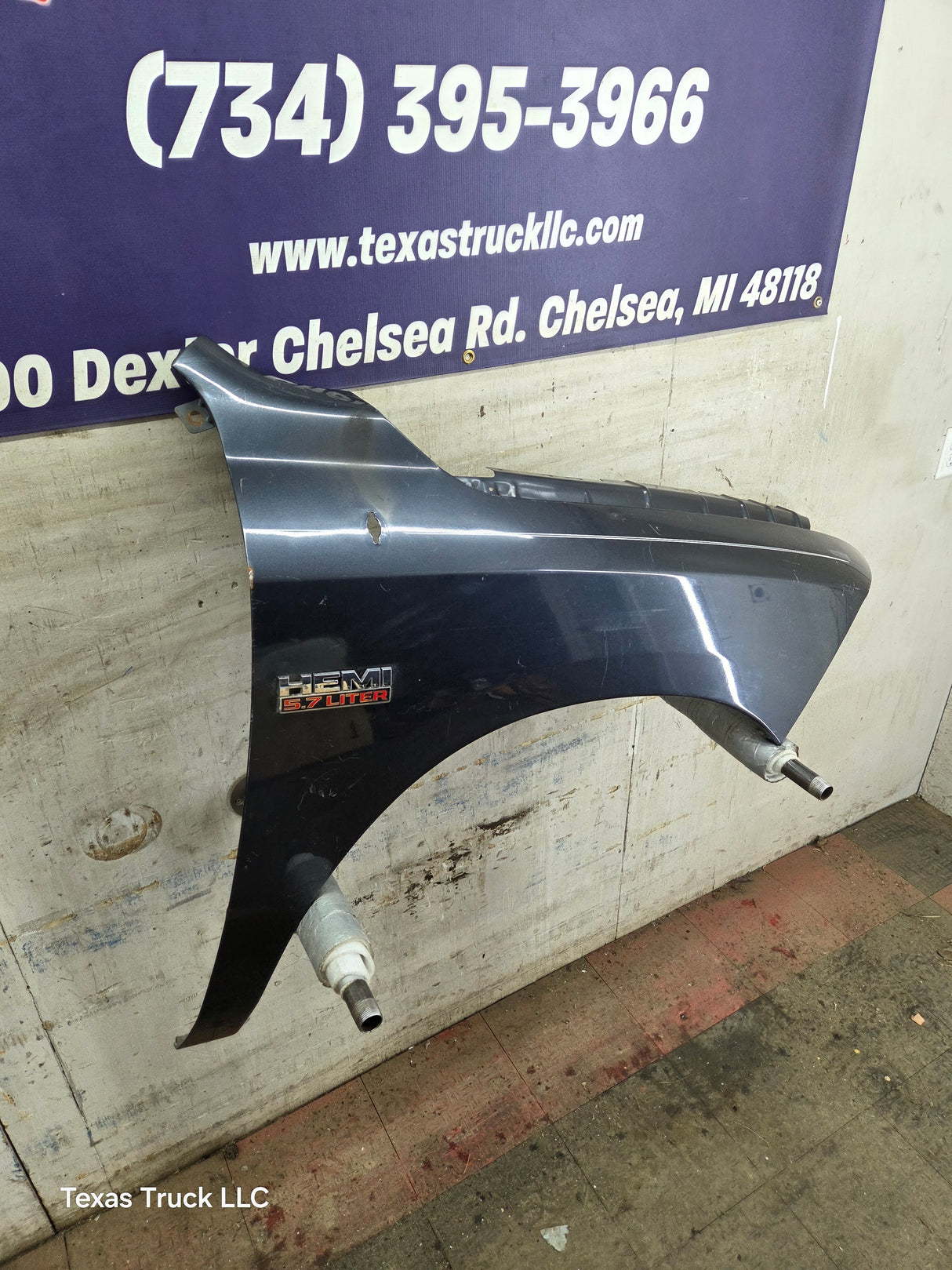 2009-2018 Dodge Ram 4th Gen RH Passenger Side Front Fender 1500 2500 3500