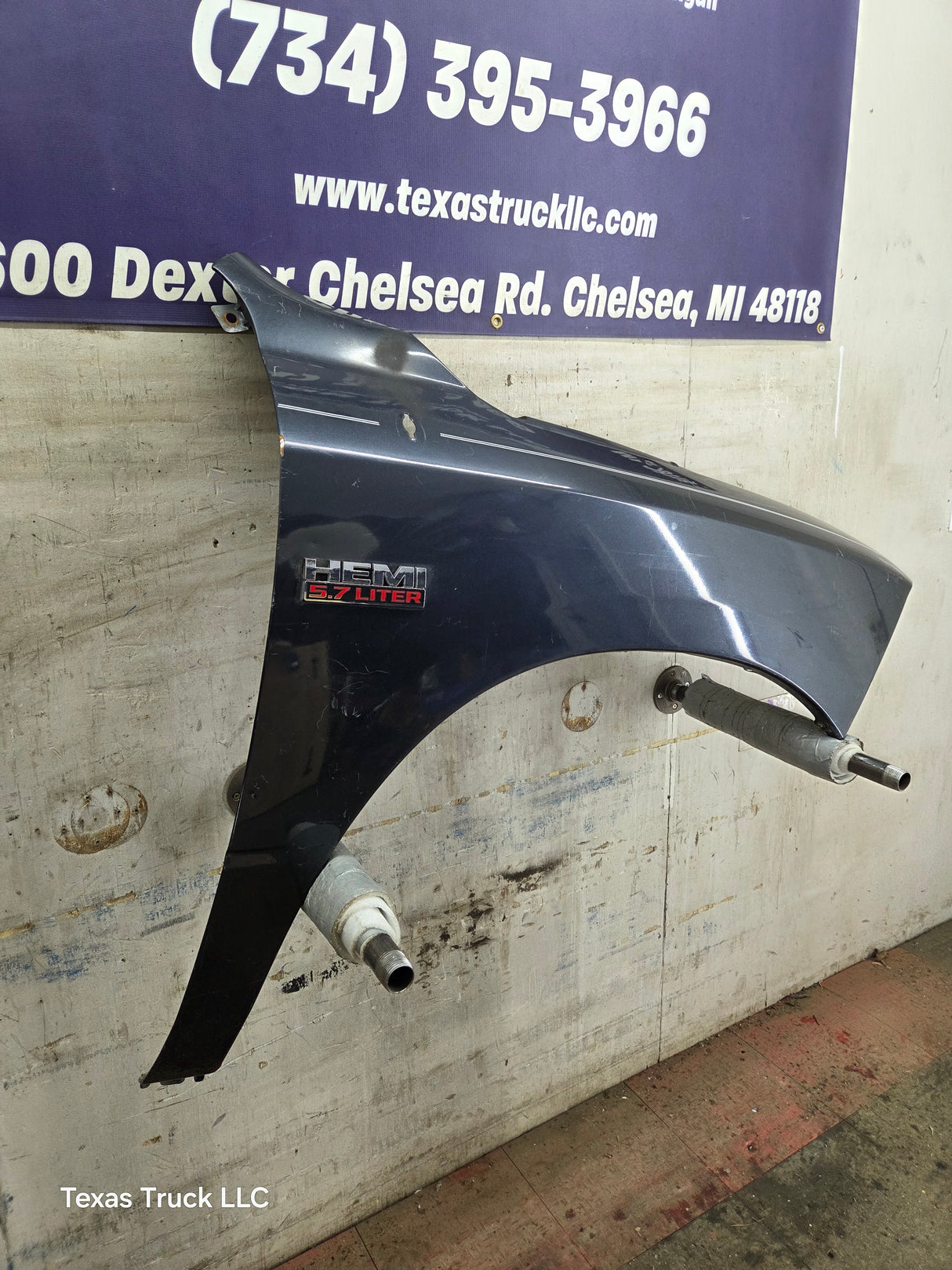 2009-2018 Dodge Ram 4th Gen RH Passenger Side Front Fender 1500 2500 3500
