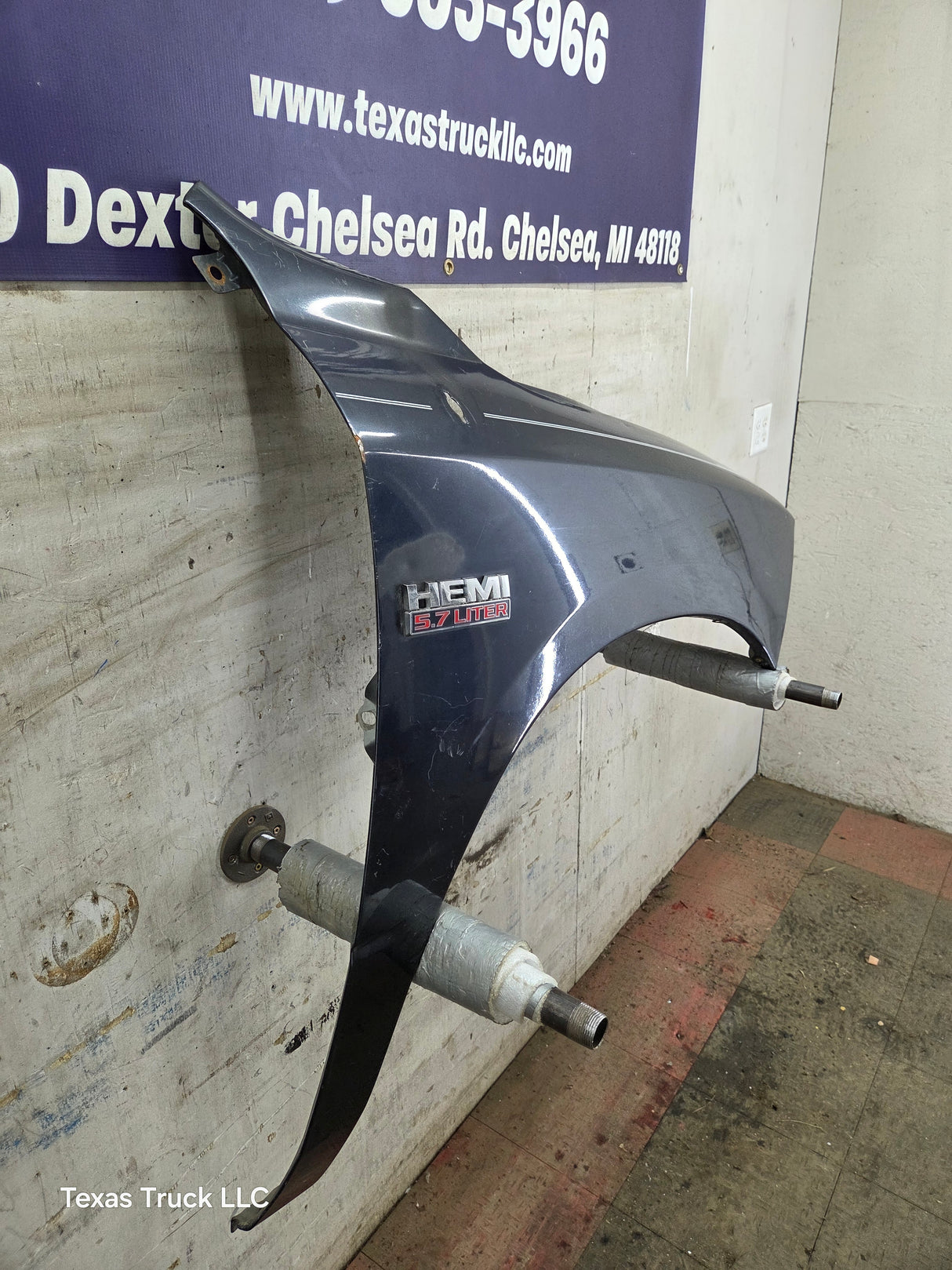 2009-2018 Dodge Ram 4th Gen RH Passenger Side Front Fender 1500 2500 3500