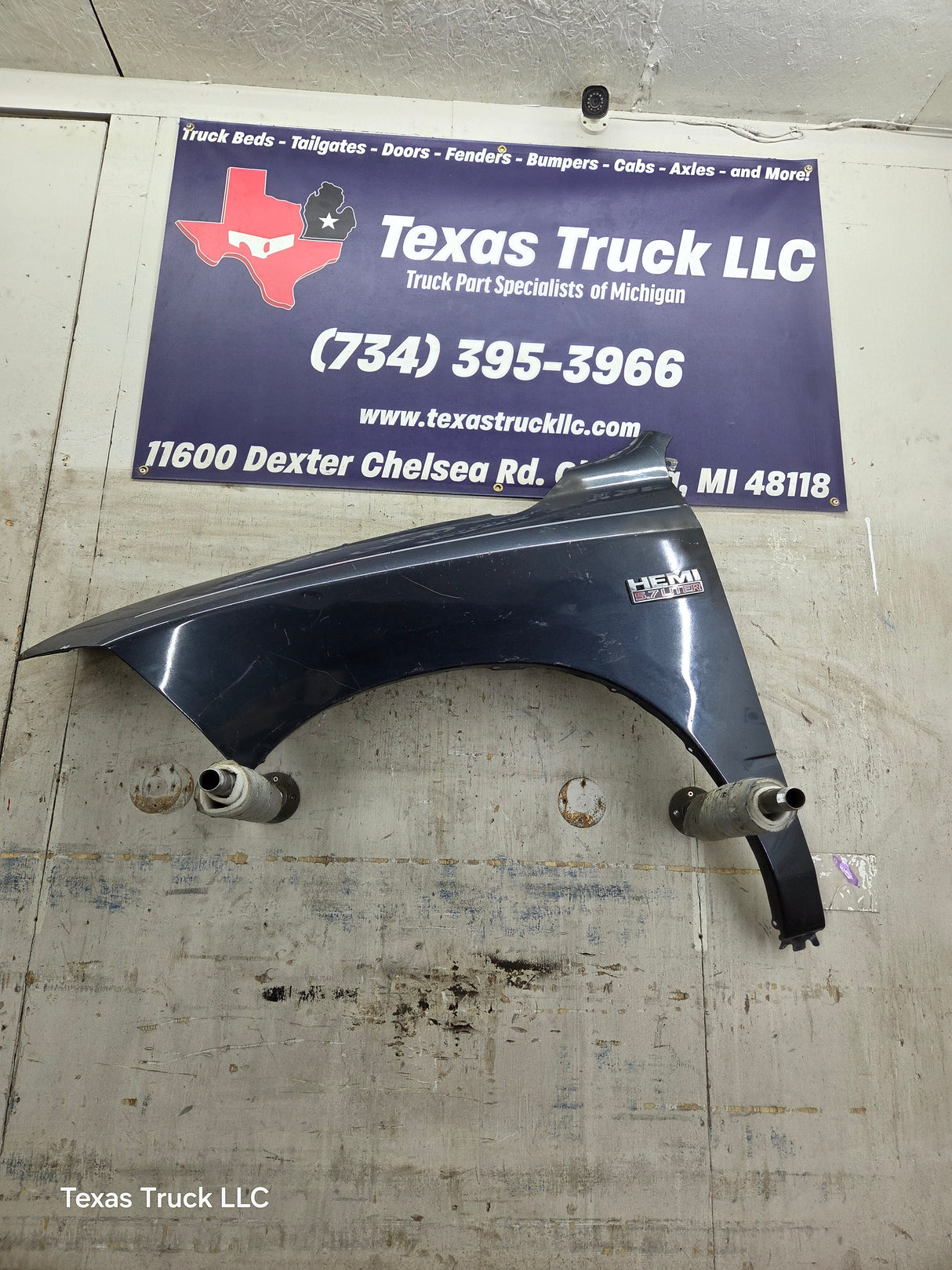 2009-2018 Dodge Ram 4th Gen LH Driver Side Front Fender 1500 2500 3500