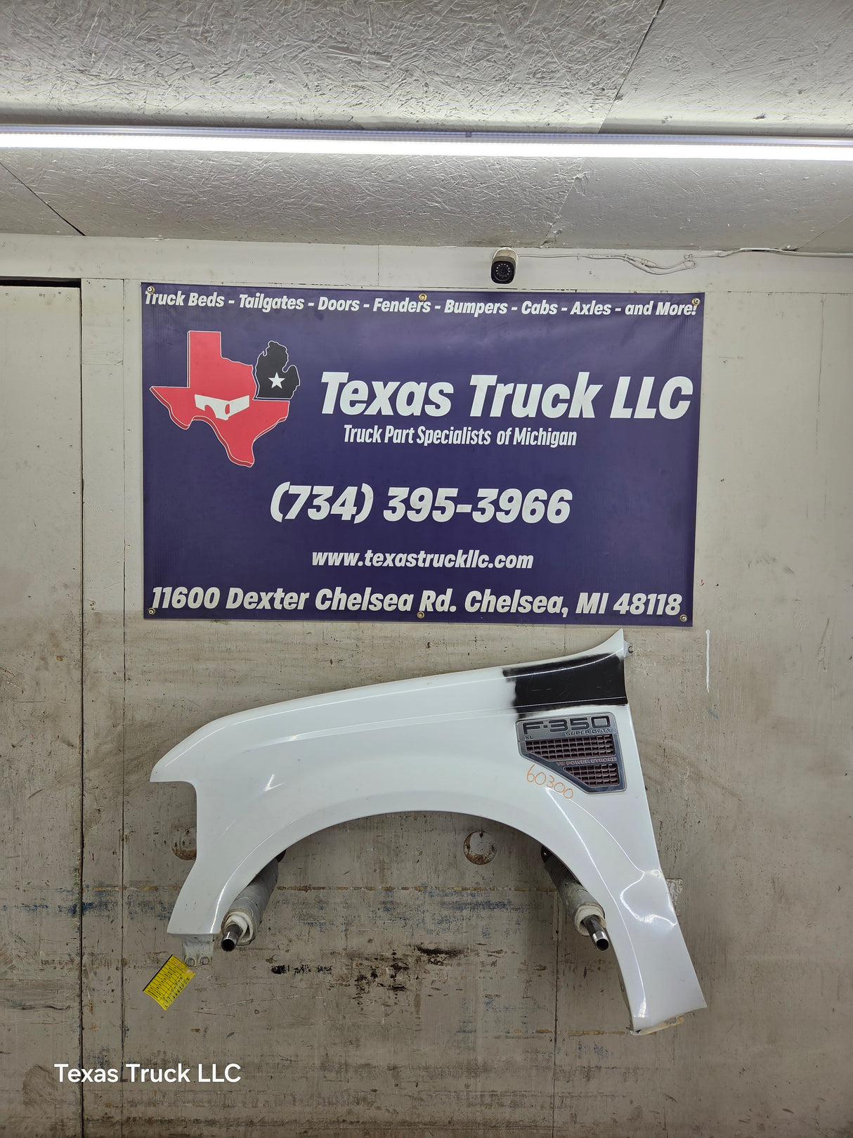 2008-2010 Ford Super Duty F250 F350 LH Driver Side Fender