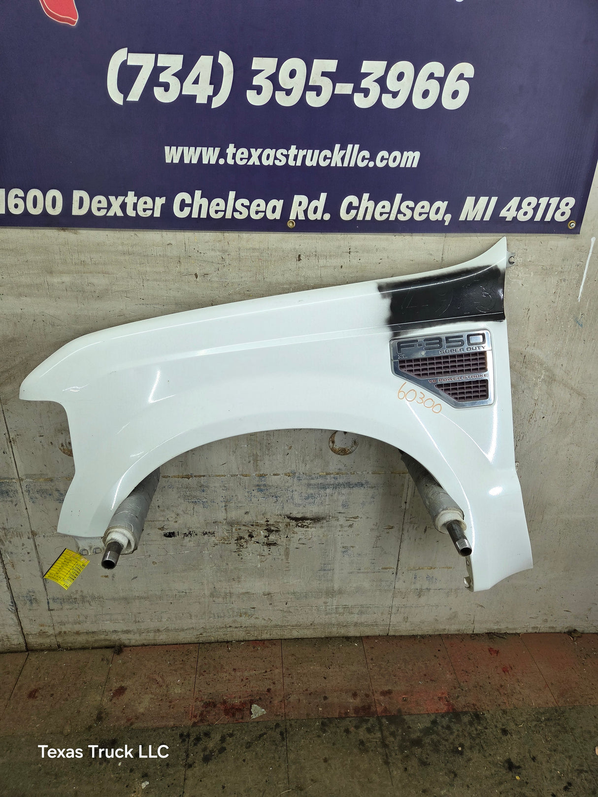 2008-2010 Ford Super Duty F250 F350 LH Driver Side Fender