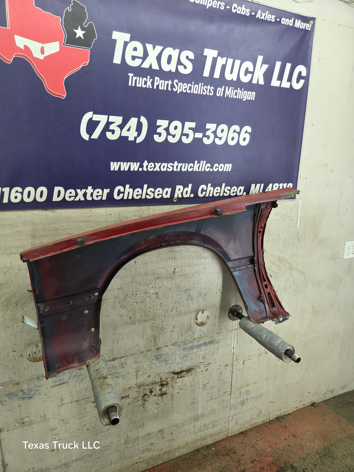 1964-1966 Ford Mustang Passenger Side RH Front Fender