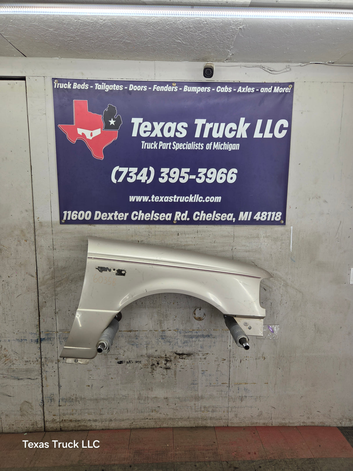 1993-1997 Ford Ranger Passenger Side Front Fender RH