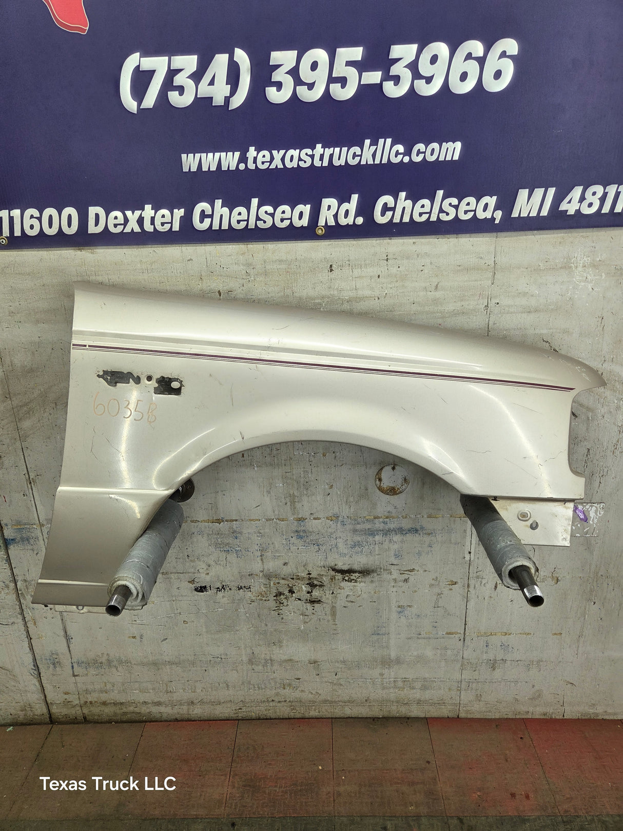 1993-1997 Ford Ranger Passenger Side Front Fender RH