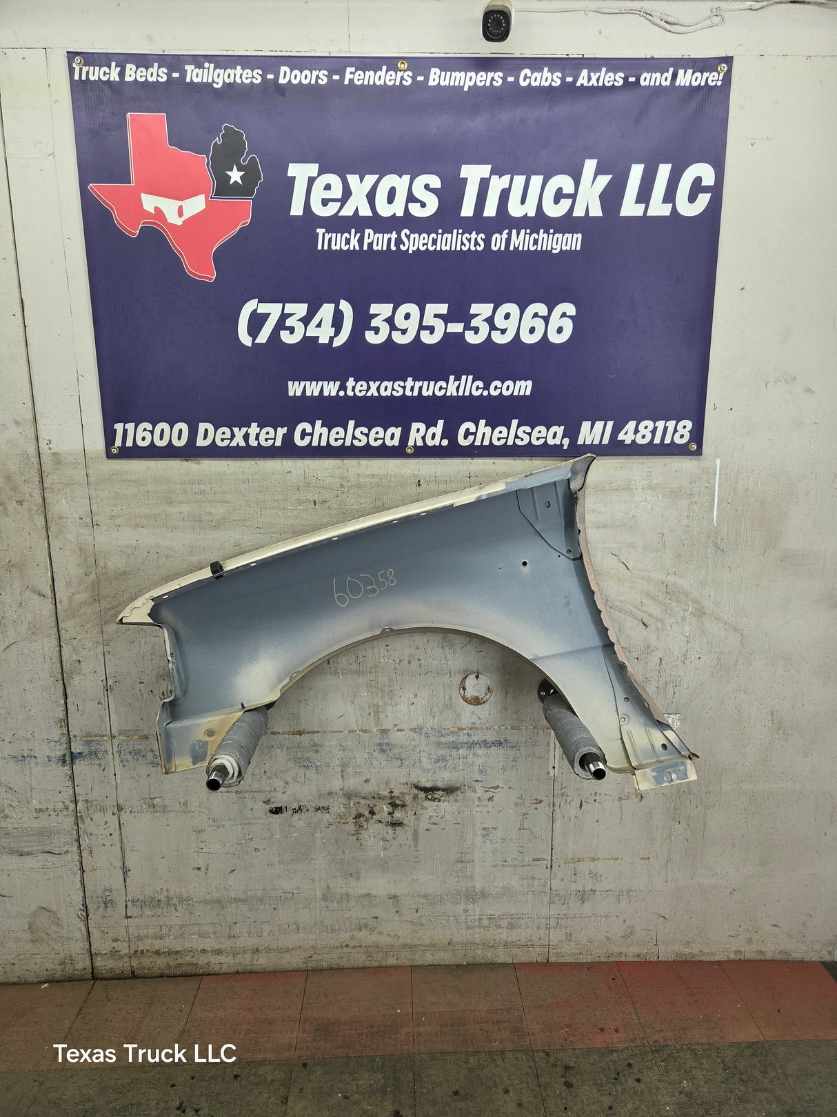 1993-1997 Ford Ranger Passenger Side Front Fender RH