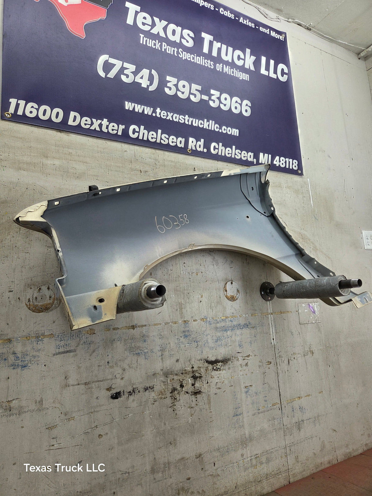 1993-1997 Ford Ranger Passenger Side Front Fender RH