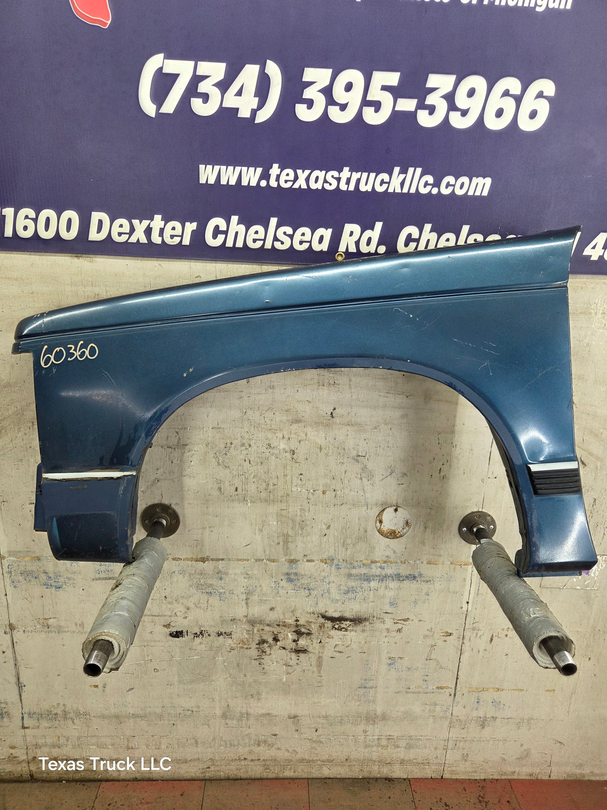 1982-1993 Chevrolet / GMC S10 S15 Left Hand Driver Side Front Fender