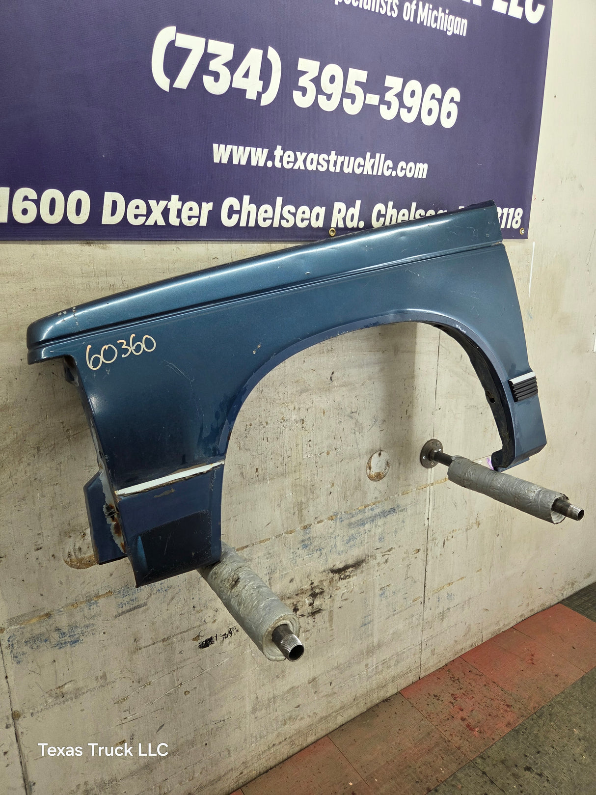 1982-1993 Chevrolet / GMC S10 S15 Left Hand Driver Side Front Fender
