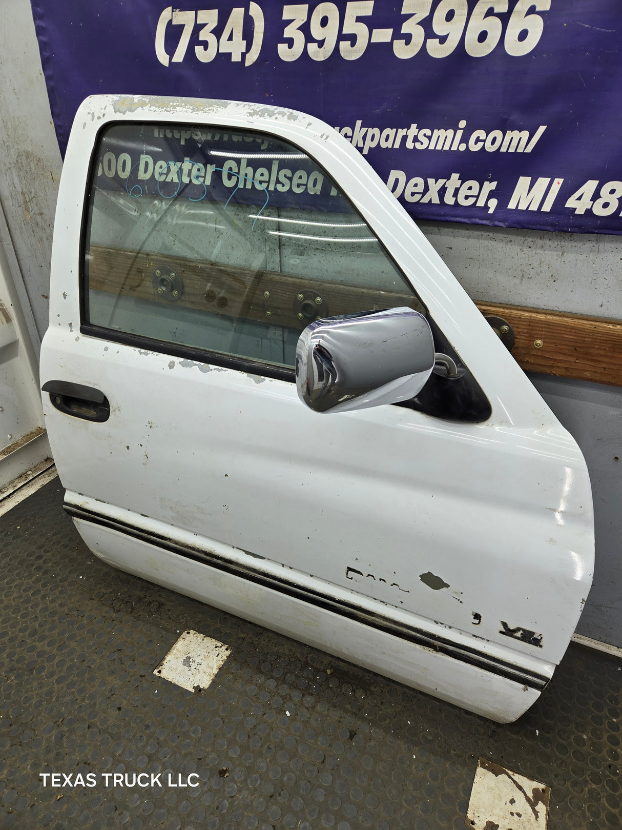 1994-2002 Dodge Ram 2nd Gen RH Passenger Side Front Door Regular Cab / 2 Door Ext Cab 1500 2500 3500 ROUND CORNER