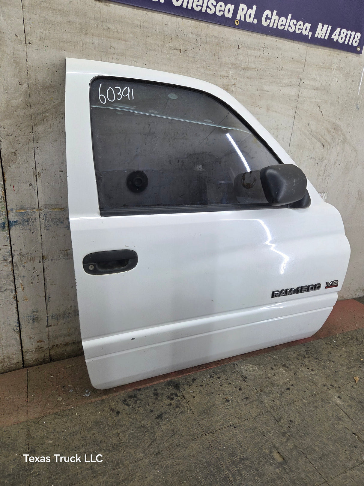 1994-2002 Dodge Ram 2nd Gen RH Passenger Side Front Door Regular Cab / 2 Door Ext Cab 1500 2500 3500 ROUND CORNER