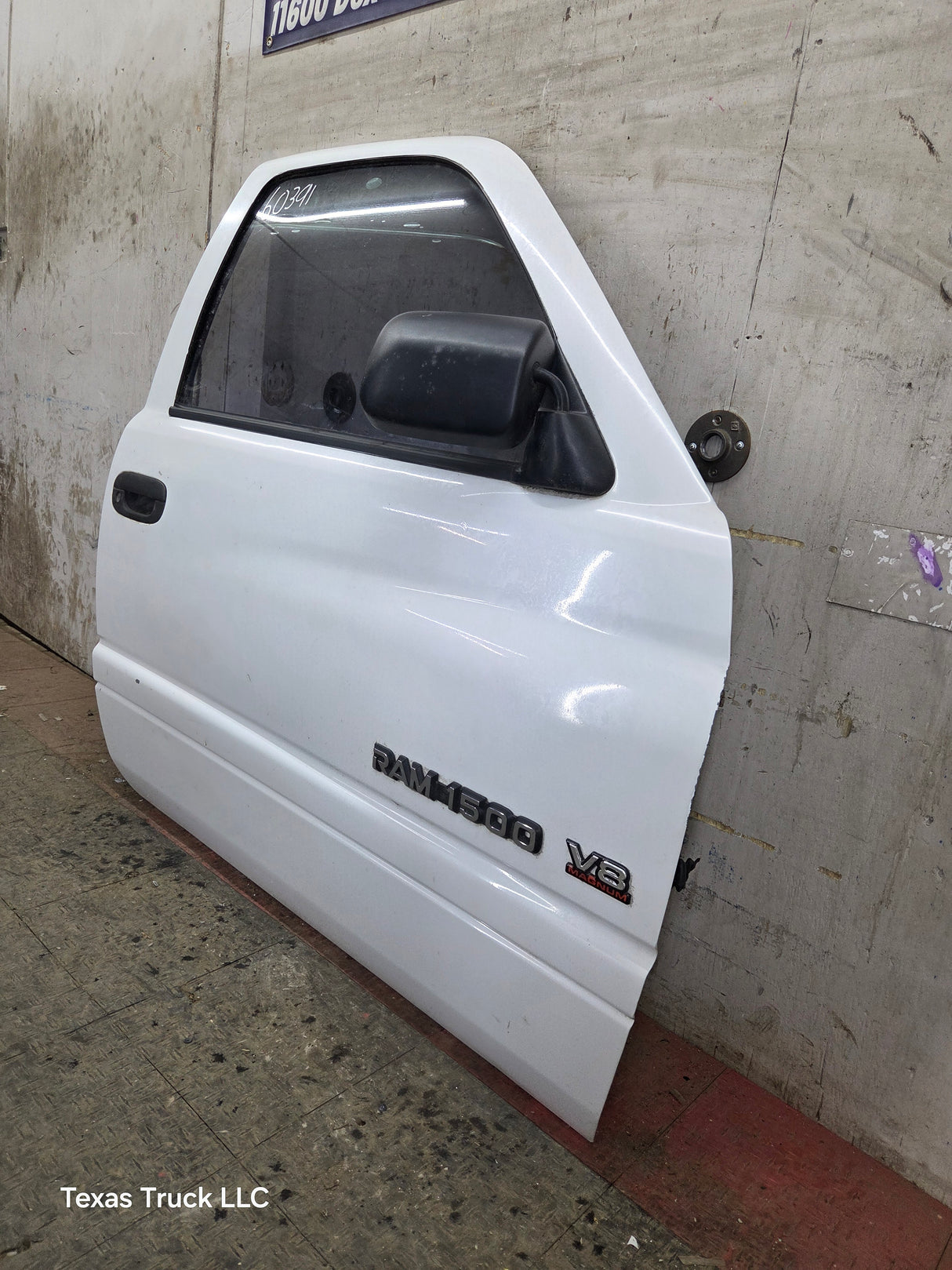1994-2002 Dodge Ram 2nd Gen RH Passenger Side Front Door Regular Cab / 2 Door Ext Cab 1500 2500 3500 ROUND CORNER