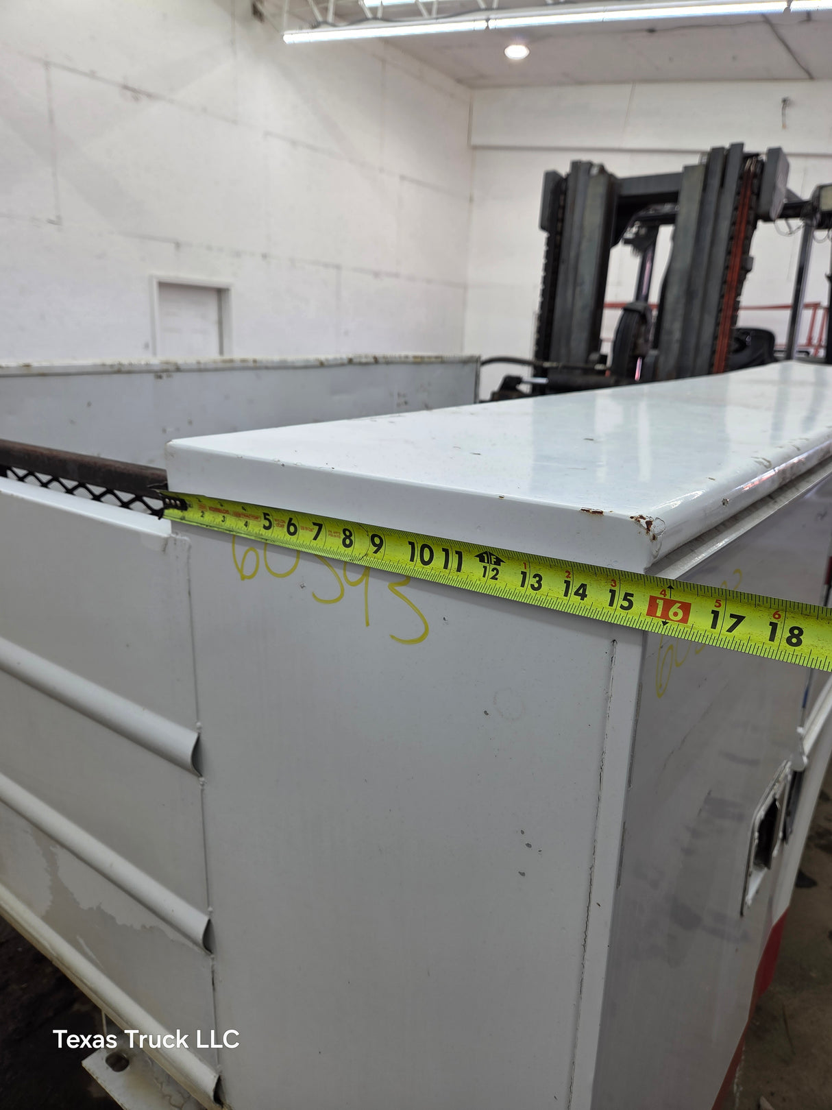 8' Steel Utility Service Body Truck Single Rear Wheel Utility Bed Universal