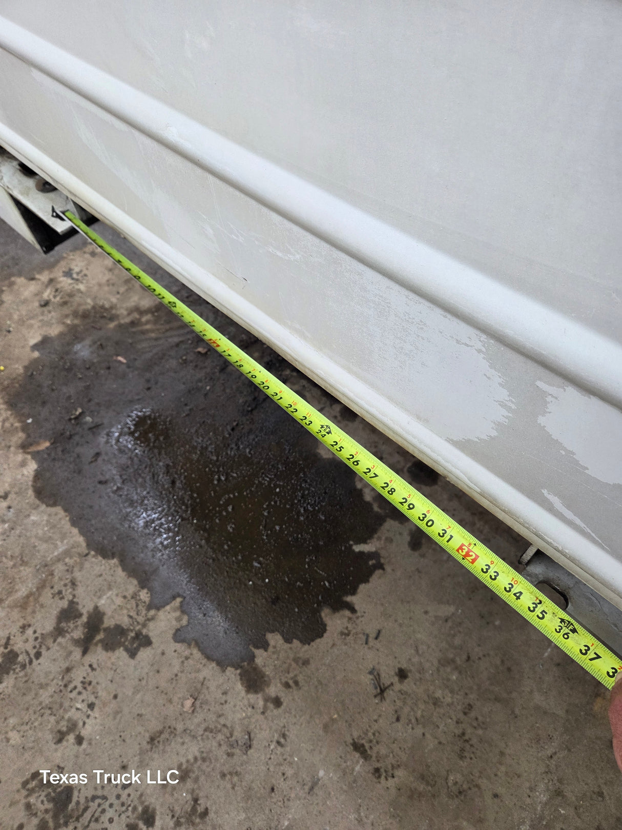 8' Steel Utility Service Body Truck Single Rear Wheel Utility Bed Universal
