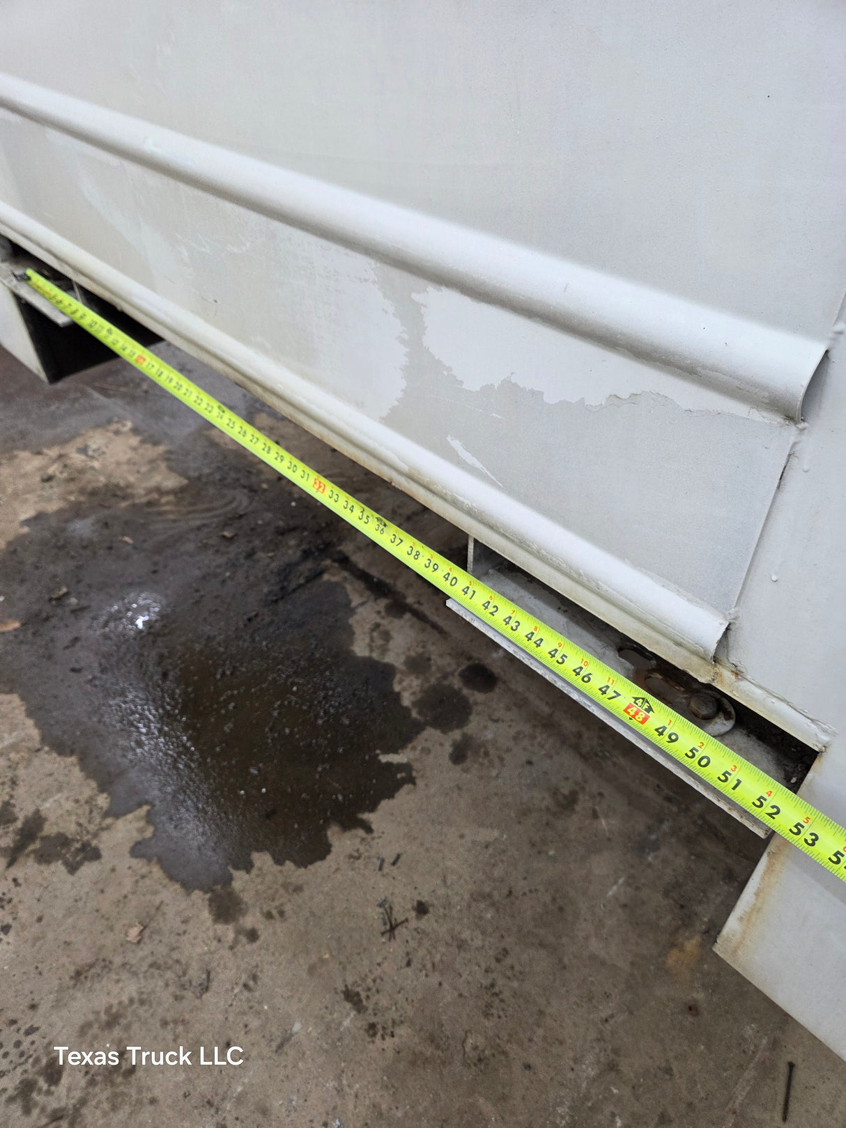 8' Steel Utility Service Body Truck Single Rear Wheel Utility Bed Universal