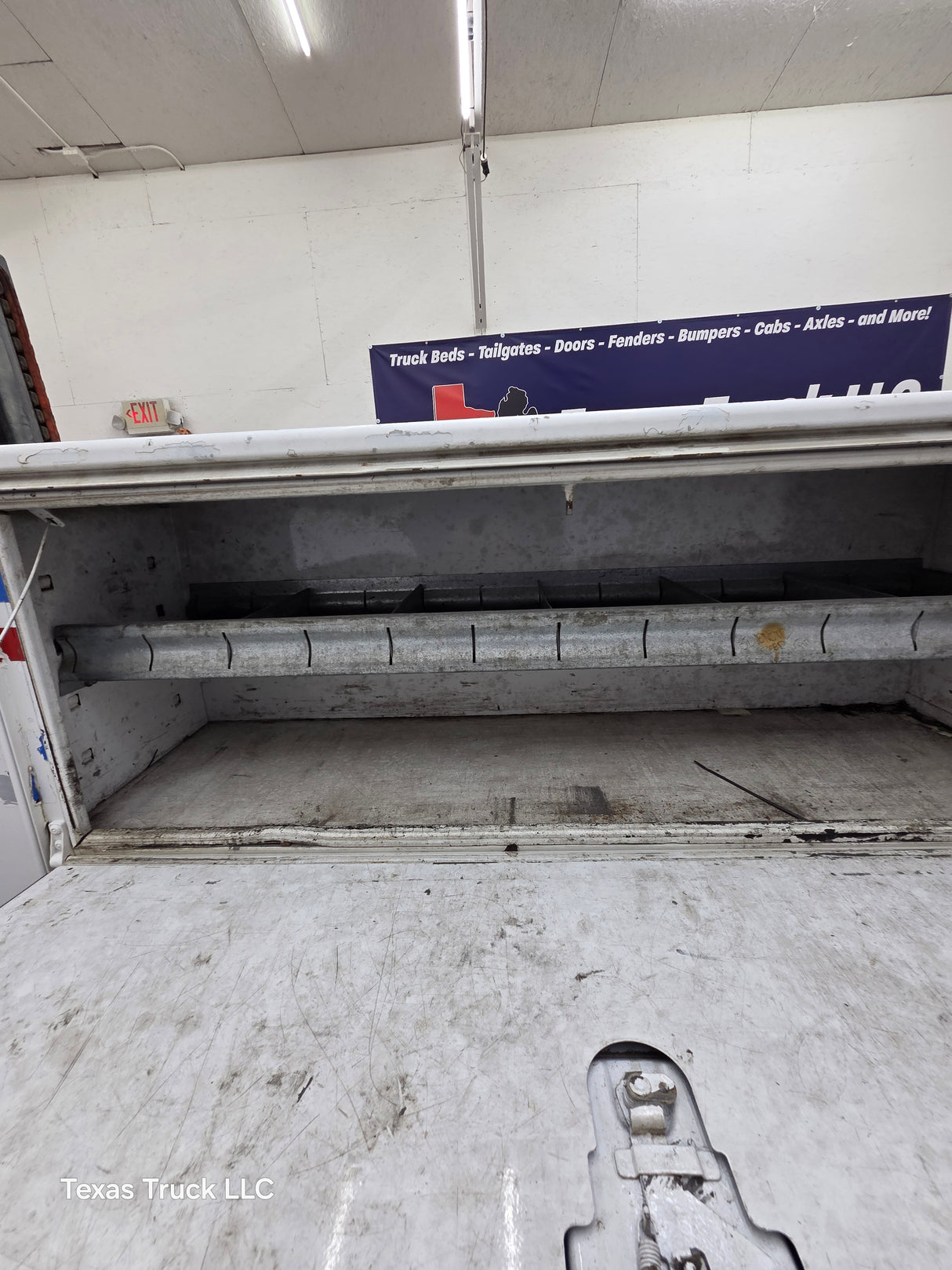 8' Steel Utility Service Body Truck Single Rear Wheel Utility Bed Universal