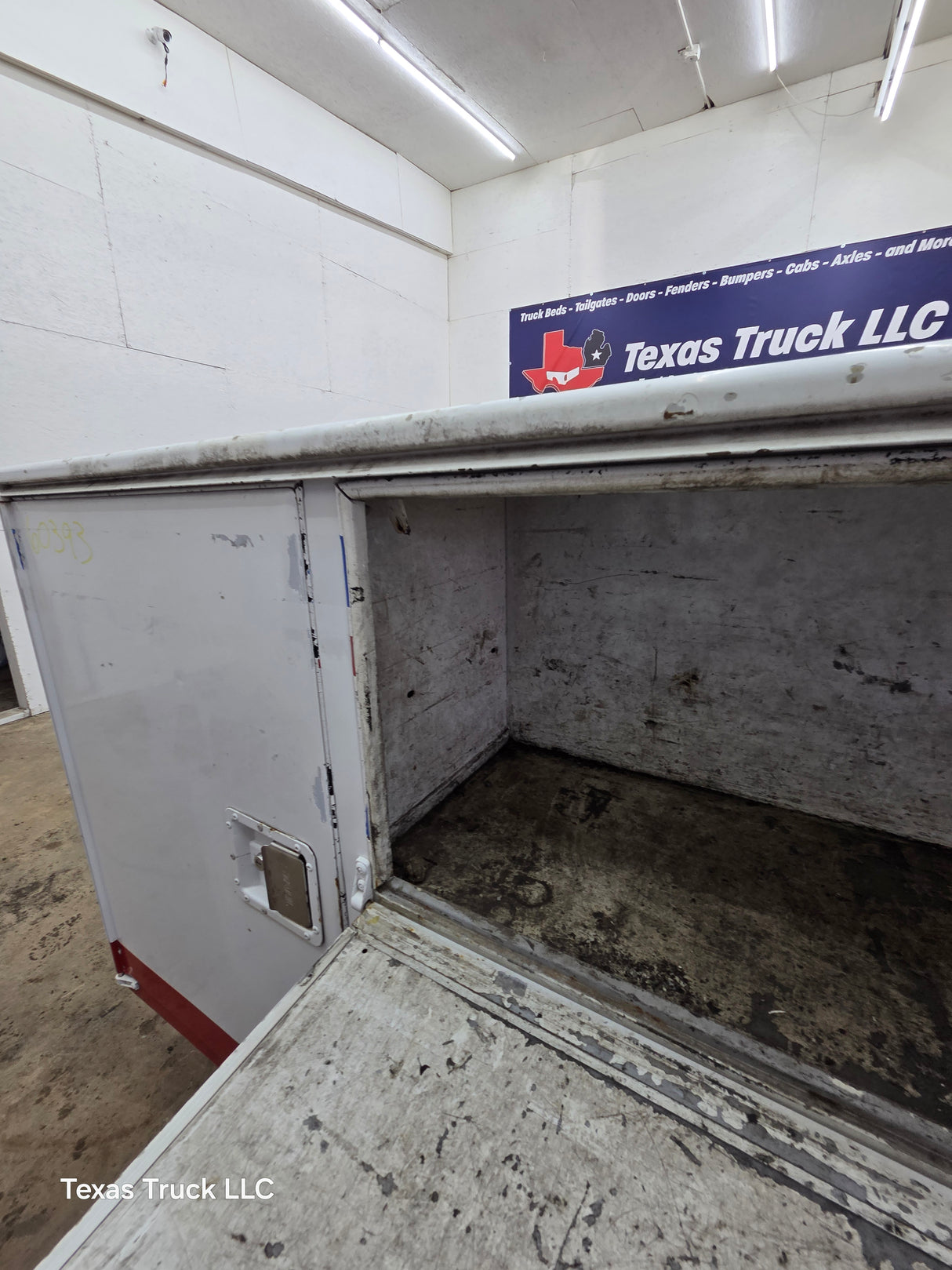 8' Steel Utility Service Body Truck Single Rear Wheel Utility Bed Universal