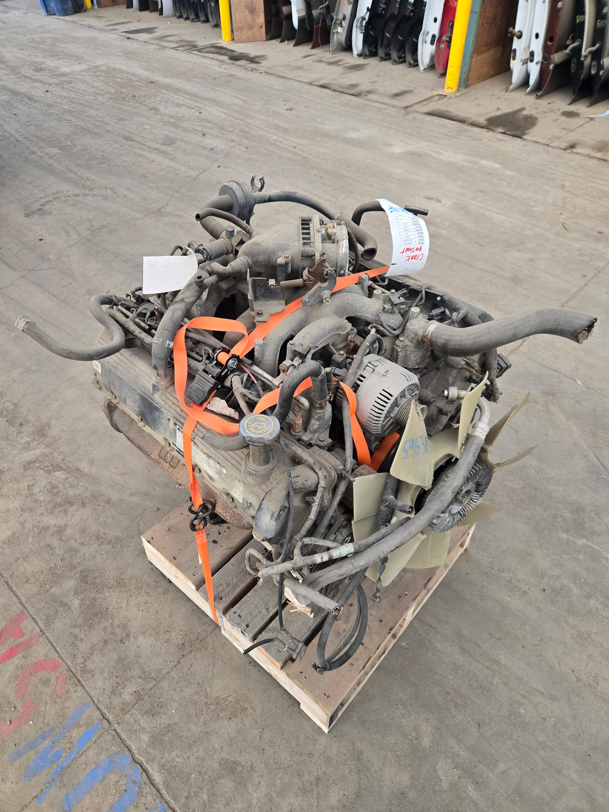2000 Ford Super Duty 6.8L V10 CORE Engine Crank NO Start Ford F250 F350 F450 F550