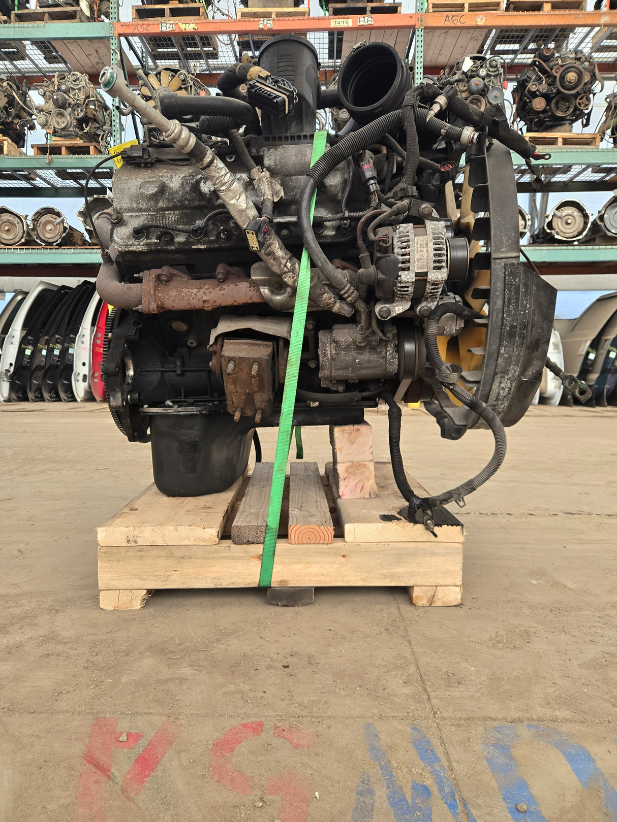 2008-2010 6.4 L Power Stroke Diesel CORE Engine Ford Super Duty