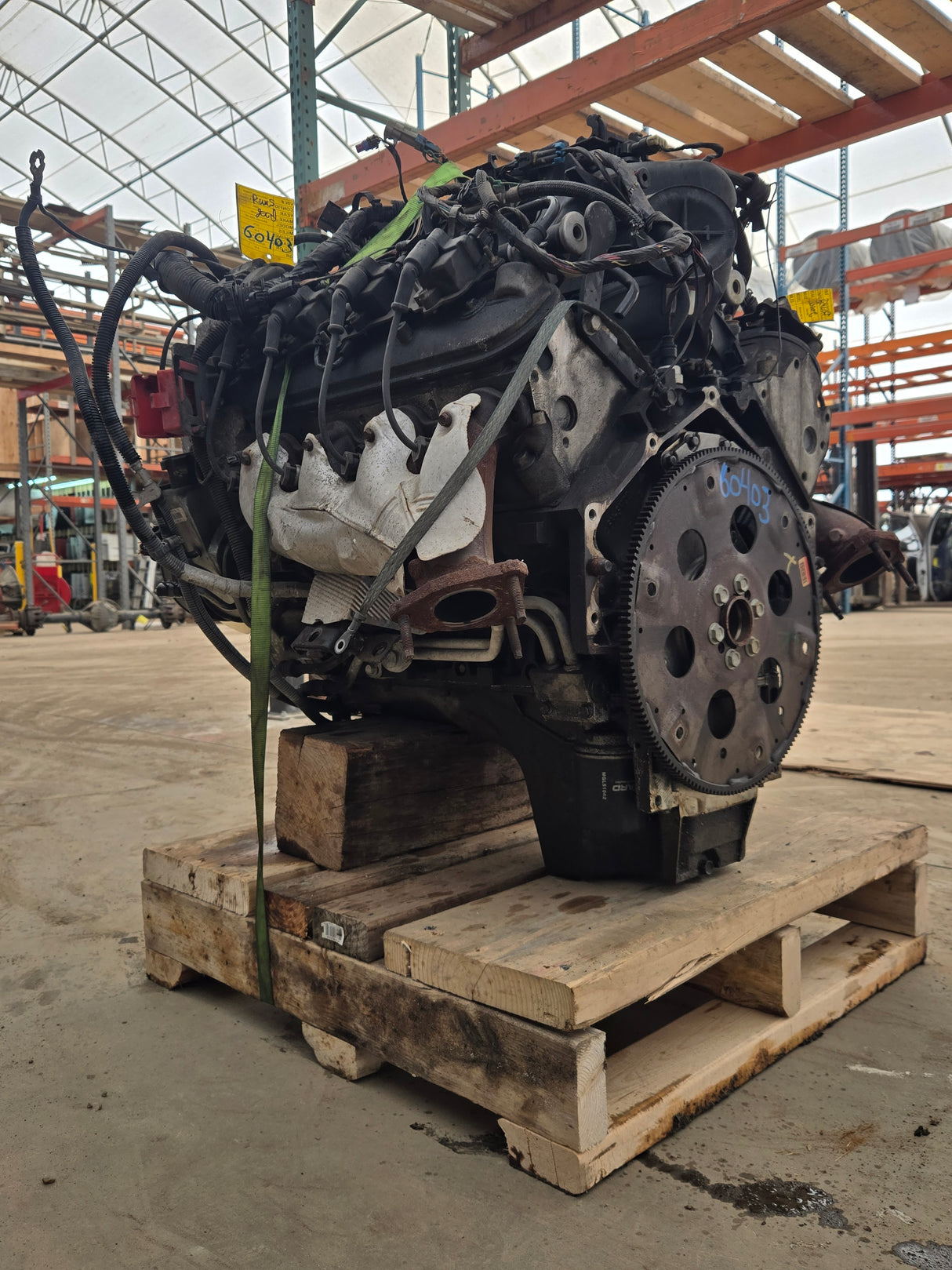2005 Chevrolet GMC 2500 3500HD 6.0L Engine LS Vortec Gas Engine Runs Good