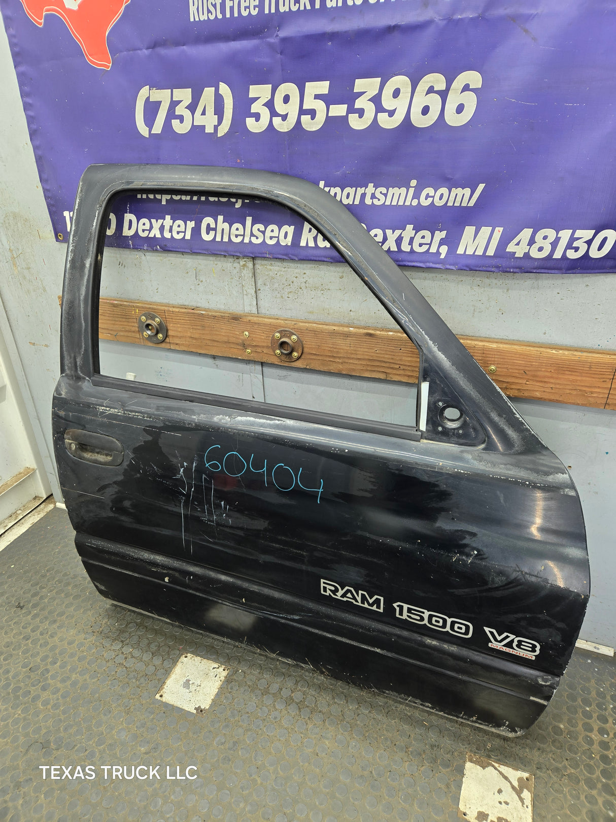 1994-2002 Dodge Ram 2nd Gen Quad Cab 4 Door Square Corner RH Passenger Door