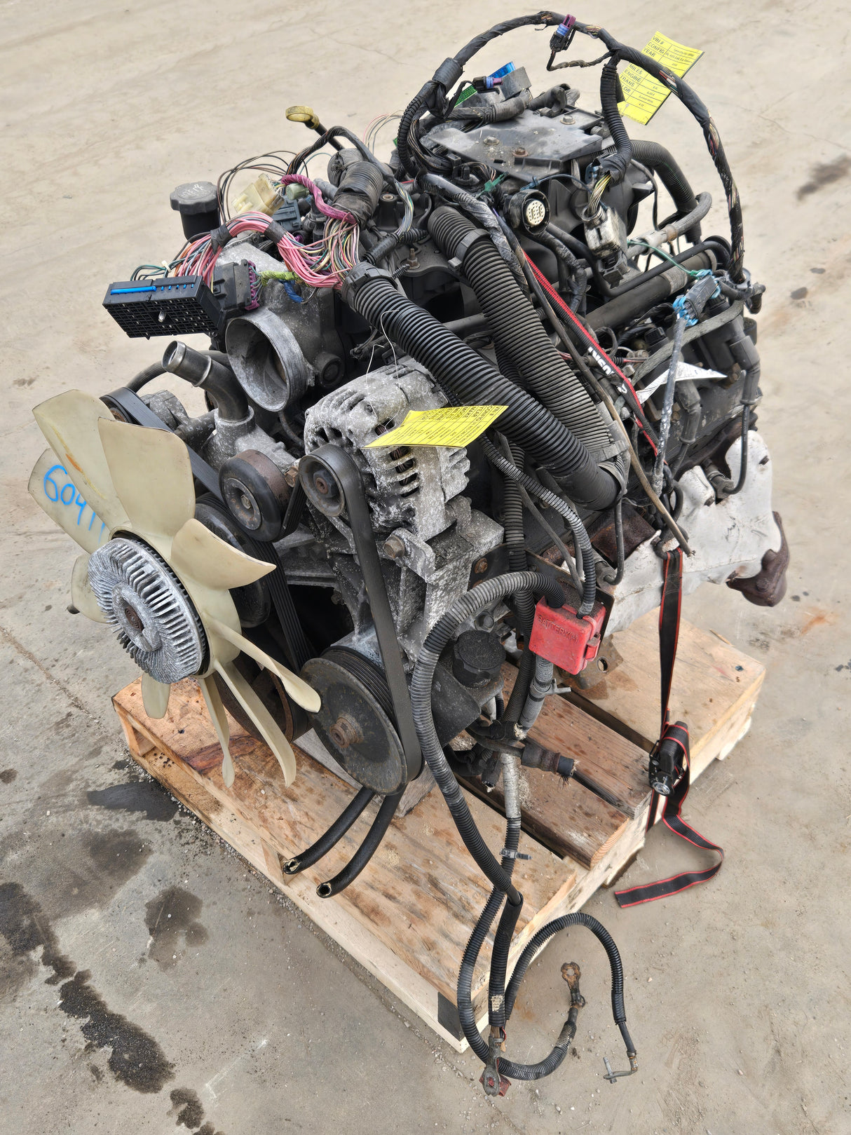 2005 Chevrolet GMC 2500 3500HD 6.0L Engine LS Vortec Gas Engine Runs Good 156k miles