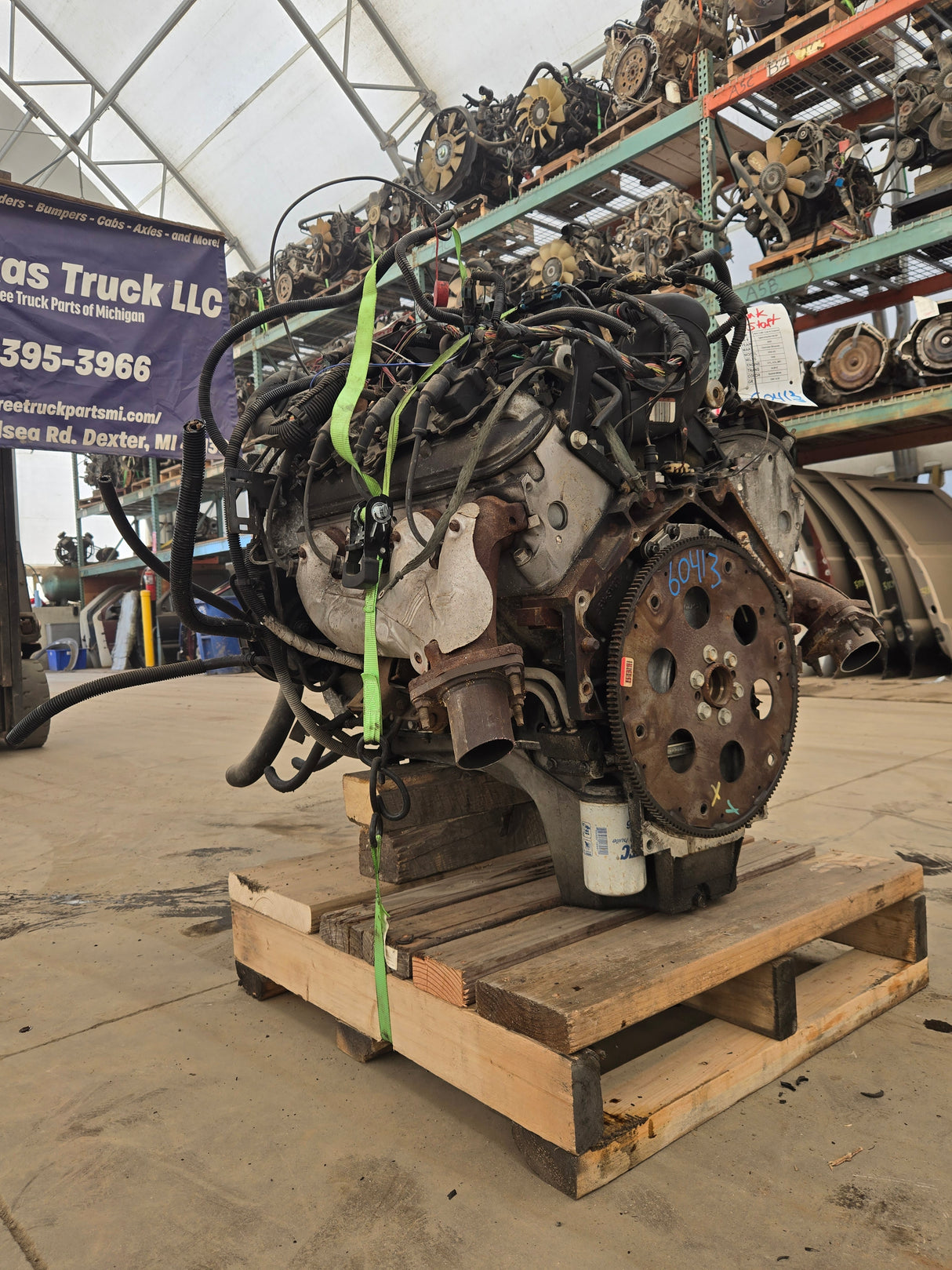 2005 Chevrolet GMC 2500 3500HD 6.0L Engine LS Vortec Gas Engine Crank NO Start CORE
