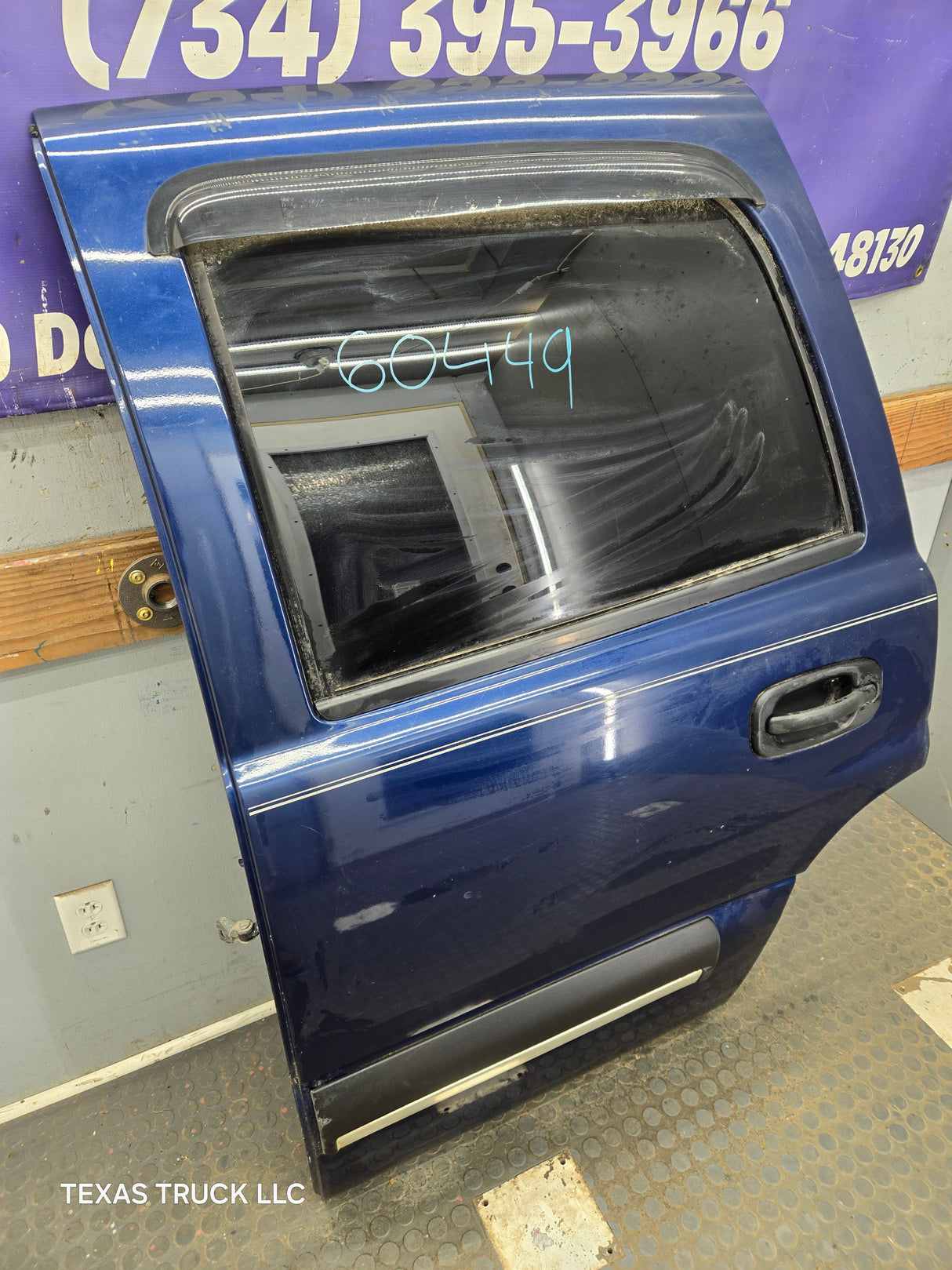 2001-2006 Chevrolet Tahoe / GMC Yukon 1500 2500HD Rear Driver Side Rear Door LH