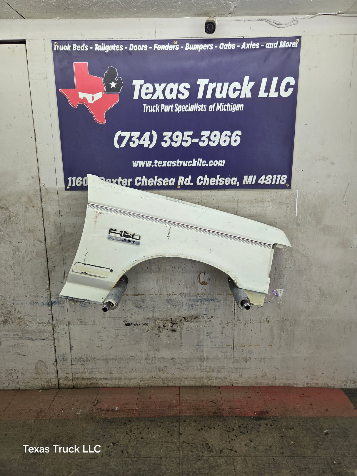 1987-1991 Ford F-150 F-250 F-350 F-450 F-550 Passenger side Fender