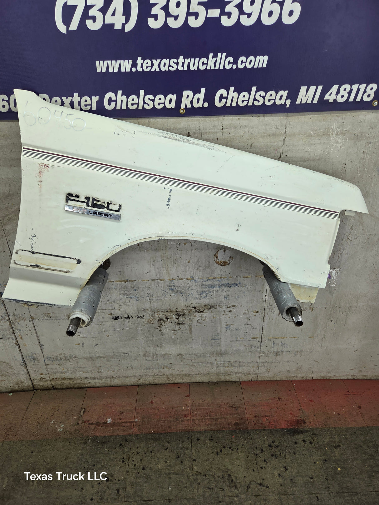 1987-1991 Ford F-150 F-250 F-350 F-450 F-550 Passenger side Fender