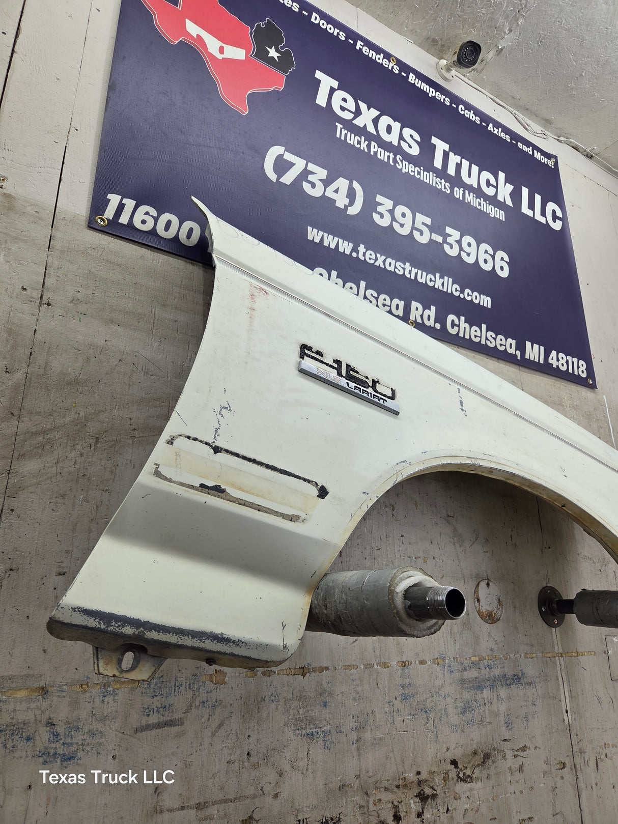 1987-1991 Ford F-150 F-250 F-350 F-450 F-550 Passenger side Fender