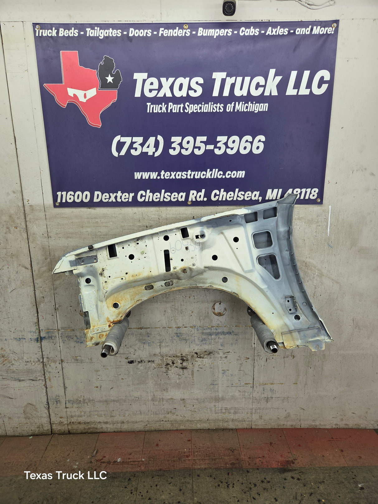 1987-1991 Ford F-150 F-250 F-350 F-450 F-550 Passenger side Fender