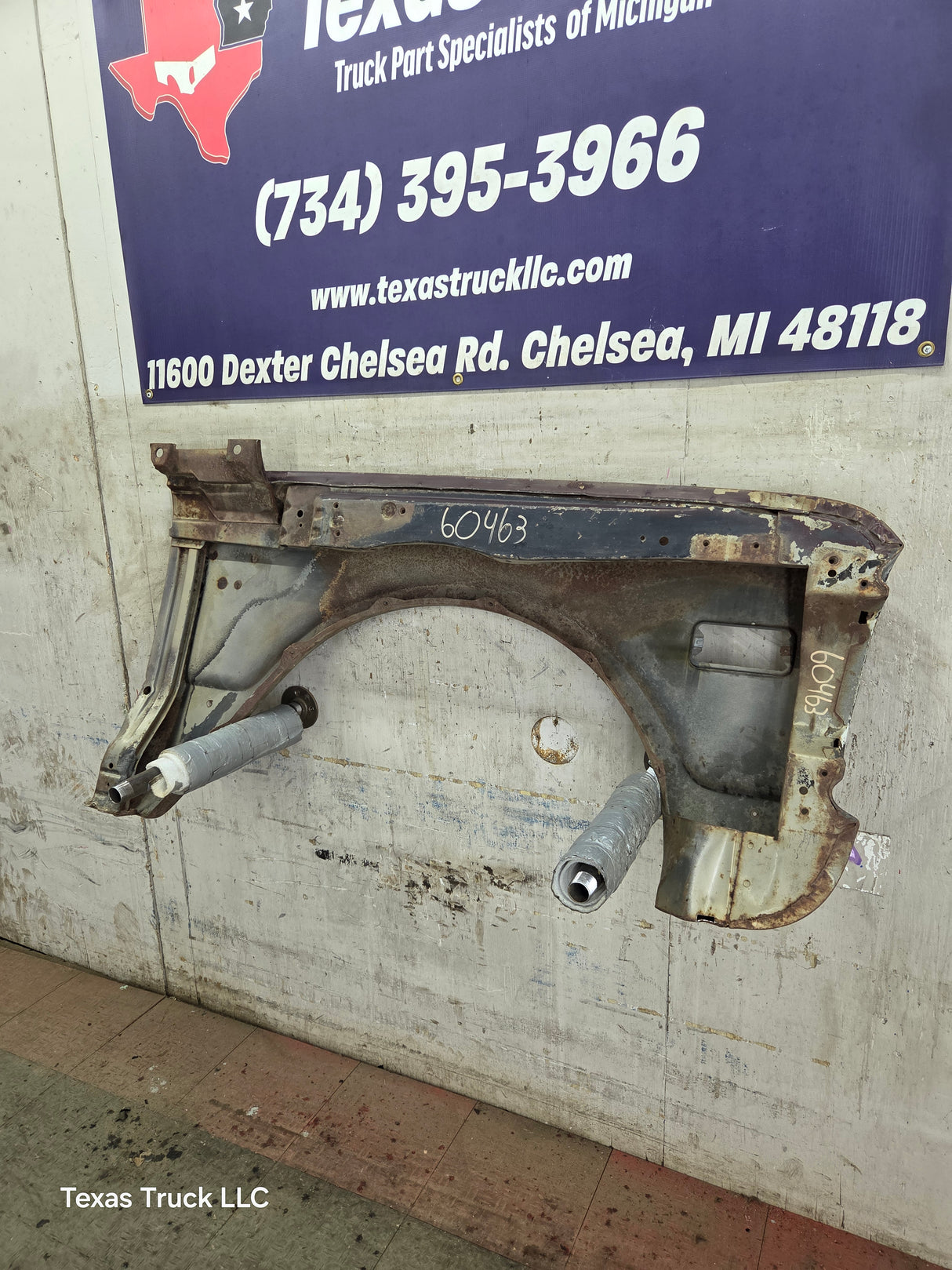 1969-1972 Chevrolet Silverado / GMC Sierra Square Body LH Driver Side Front Fender